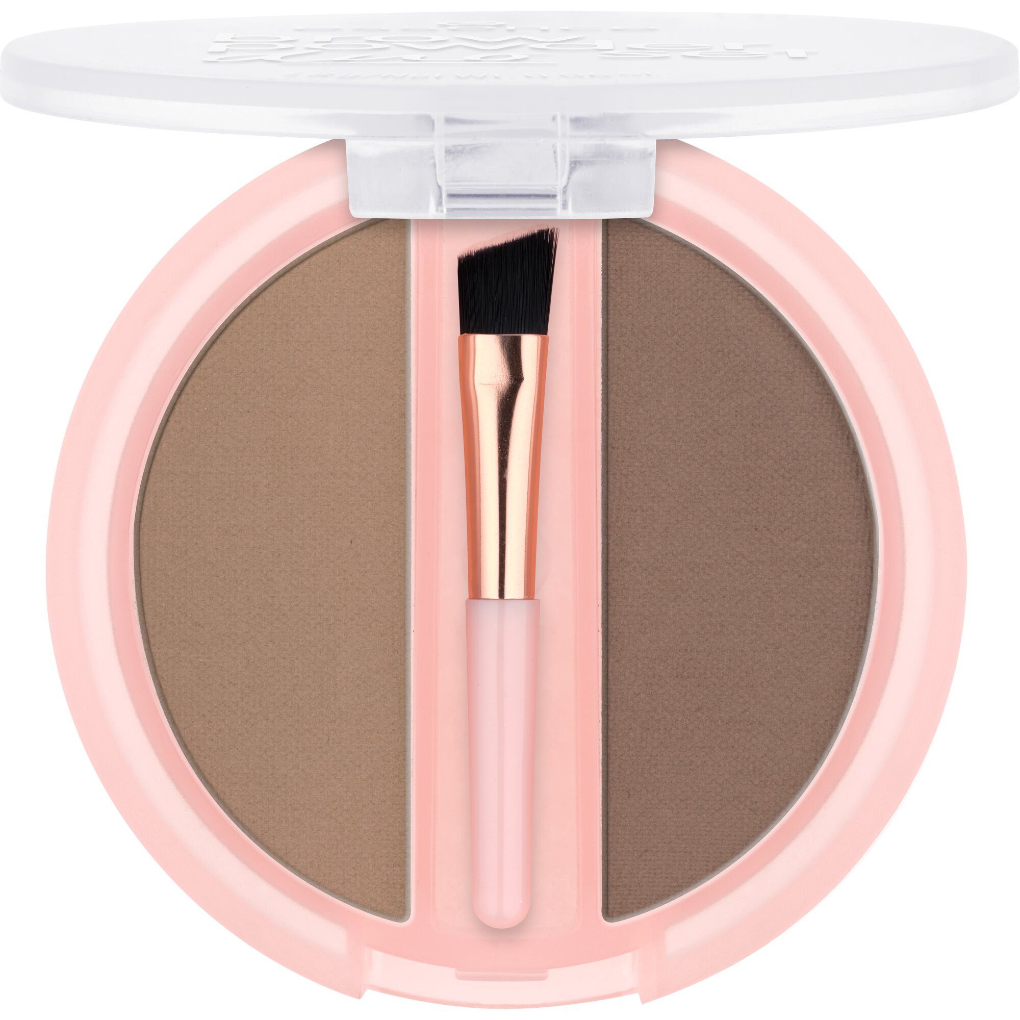 Essence Augenbrauen-Puder BROW POWDER DUO SET, 3-tlg., natürliche Definition der Augenbrauen, präzise Anwendung, verblendbar.
