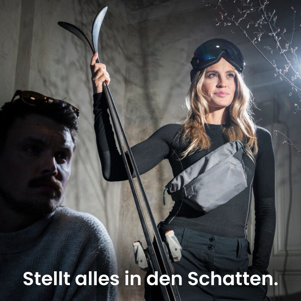 Otaro Bauchtasche Sling Bag Bauchtasche Herren und Damen