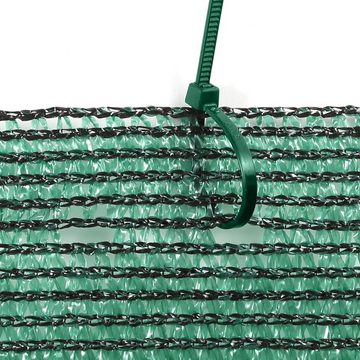 Bettizia Balkonsichtschutz Blende, Zaunblende aus HDPE 150 g/m² mit Kabelbinder