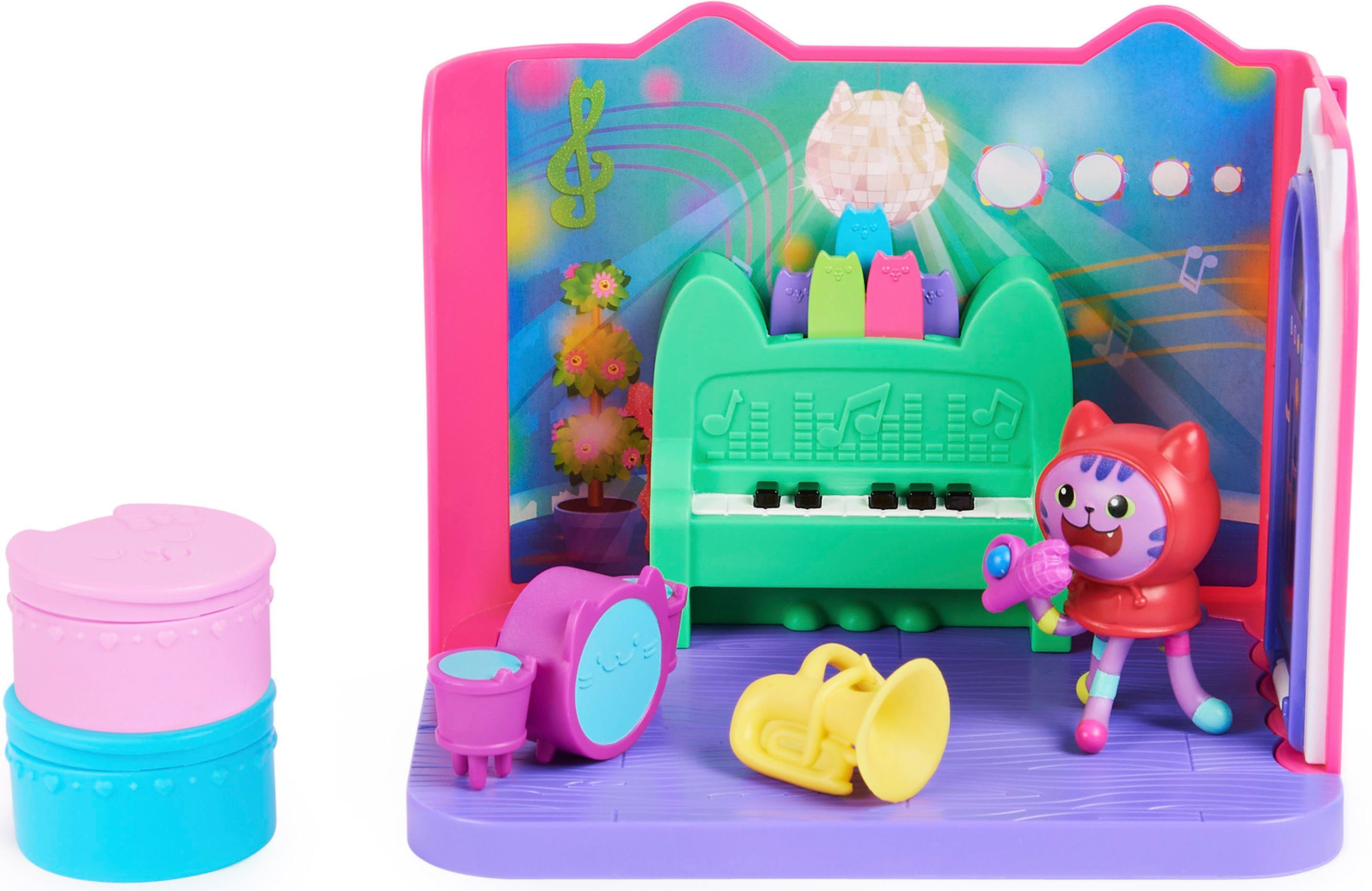 Spin Master Spielwelt Gabby's Dollhouse – Deluxe Room – DJ Catnip's Musikzimmer – Bild 4 von 5