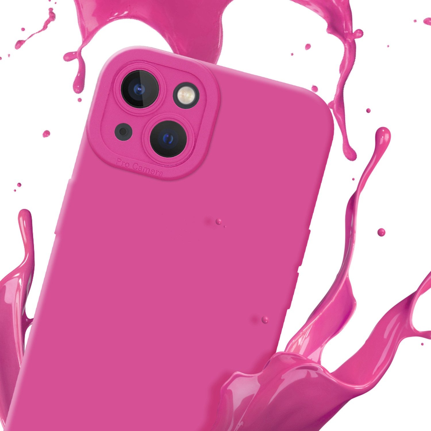 Cadorabo Handyhülle für iPhone 14 Hülle Apple iPhone 14, Hülle Schutzhülle TPU Silikon Case Cover