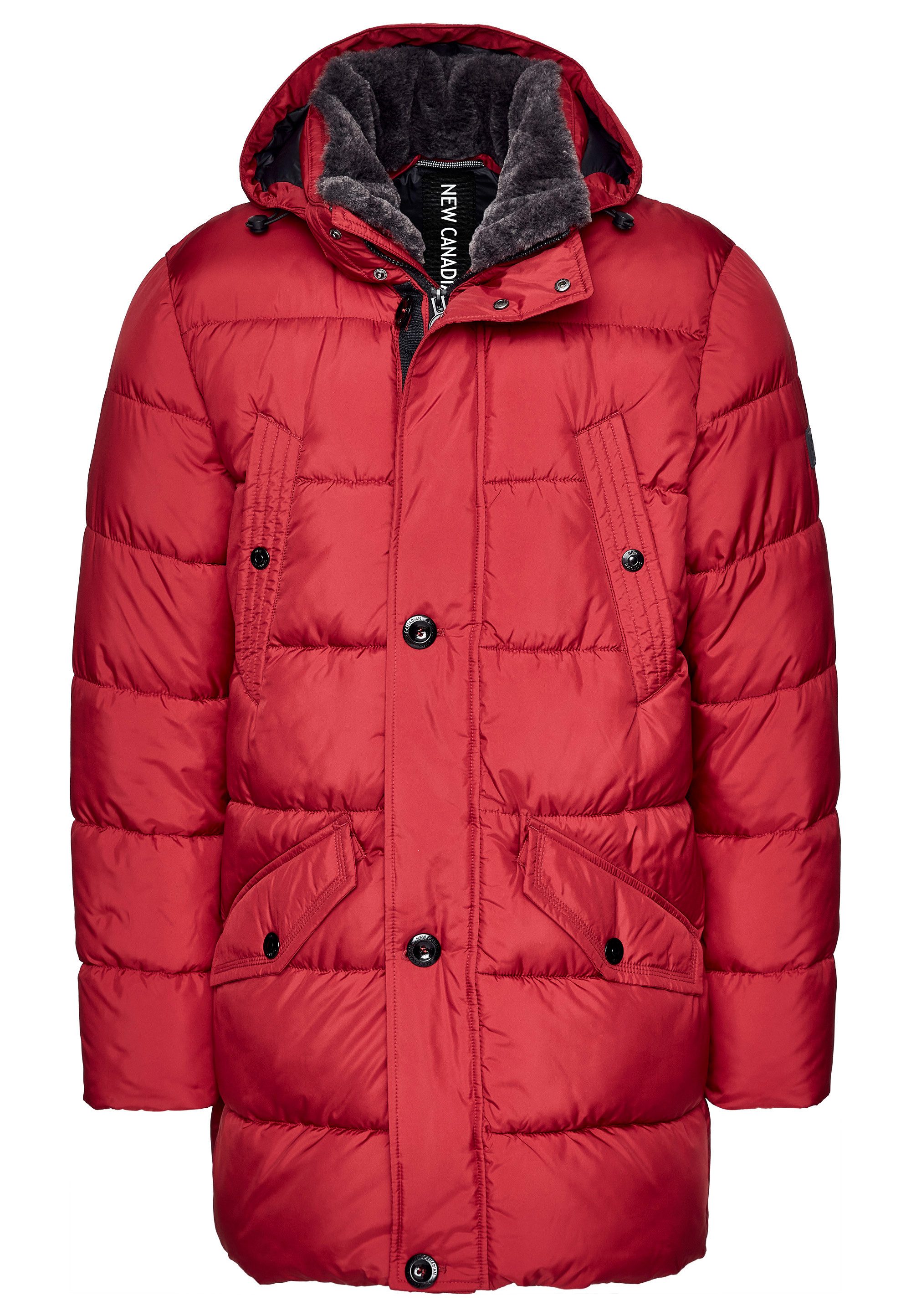 New Canadian Parka Lightwear-Stepp Parka mit abnehmbarer Kapuze