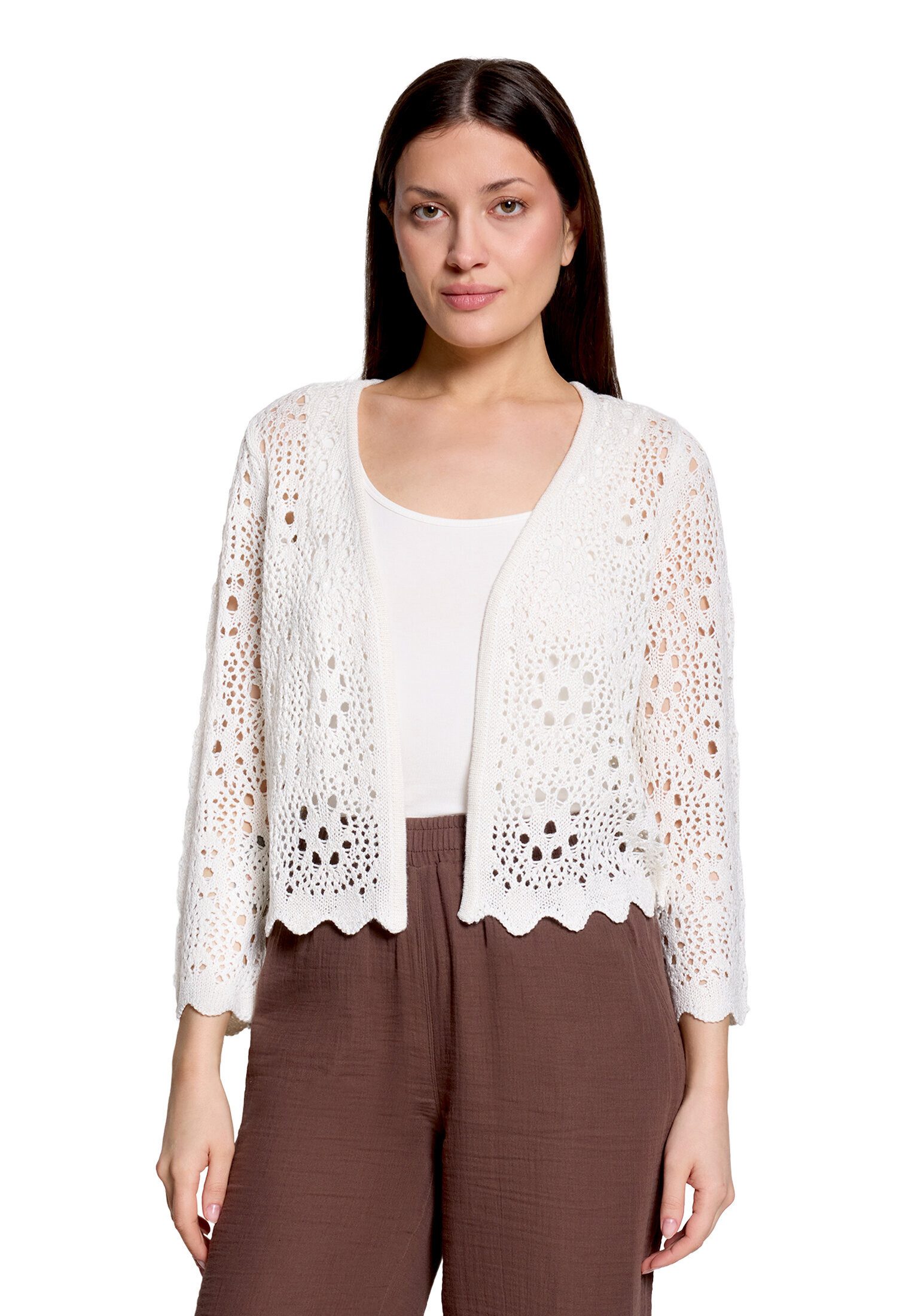 Betty Barclay Strickjacke Damen mit 3/4 Arm (1-tlg)