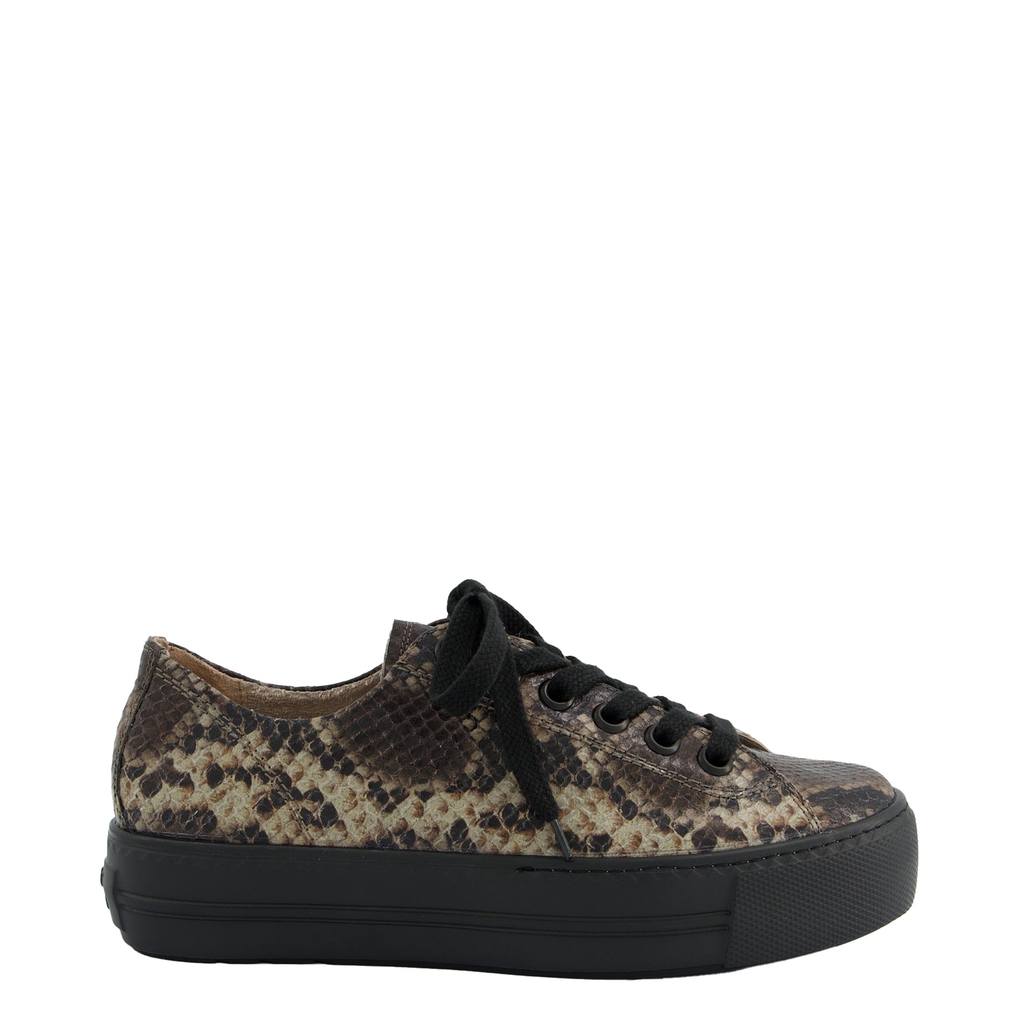 Paul Green Paul Green 4790-818, Кроссовки, Schwarz, kombiniert/Reptil, Damen Кроссовки