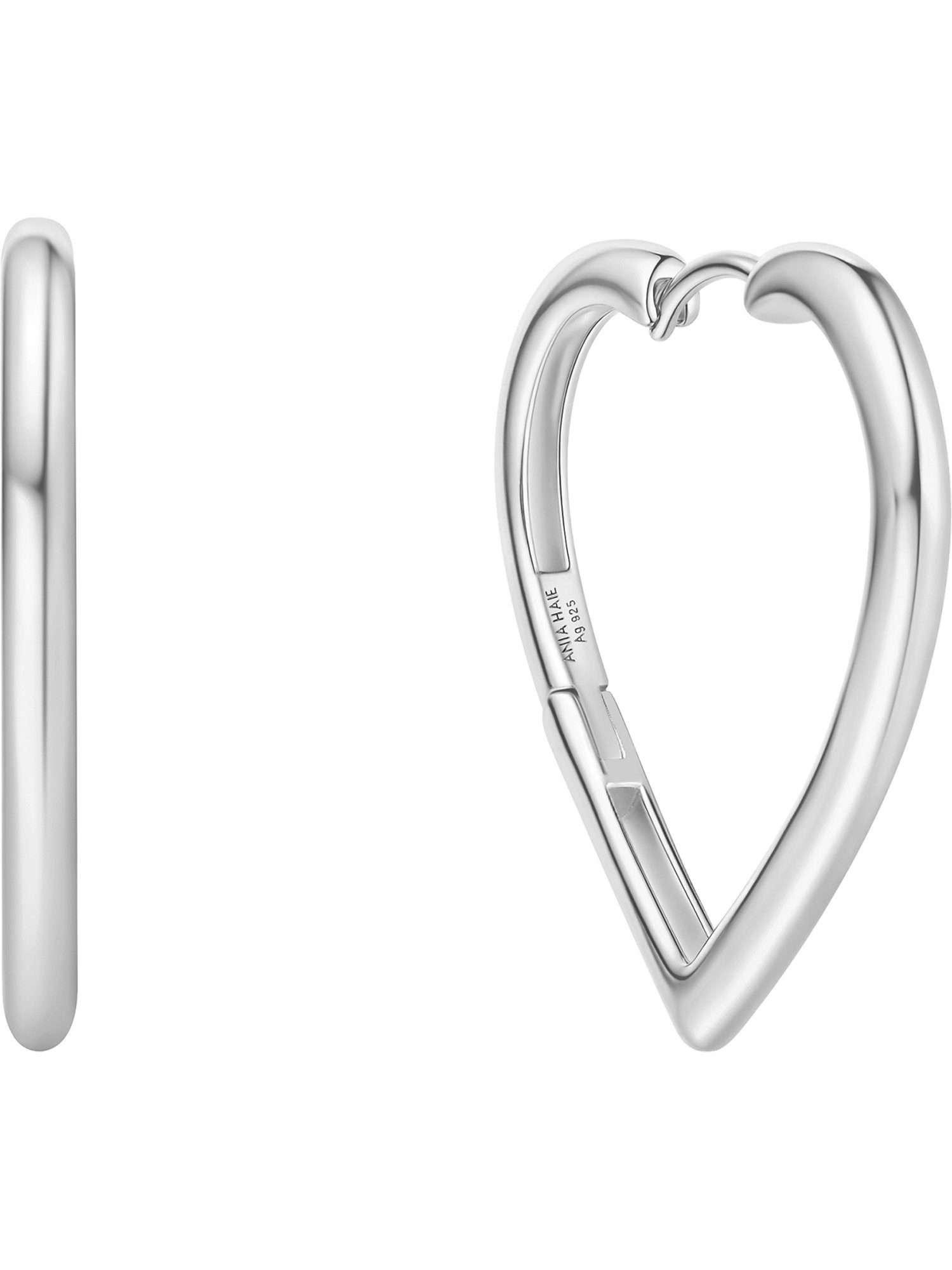 Ania Haie Paar Creolen Ania Haie Damen-Creolen 925er Silber (Paar)