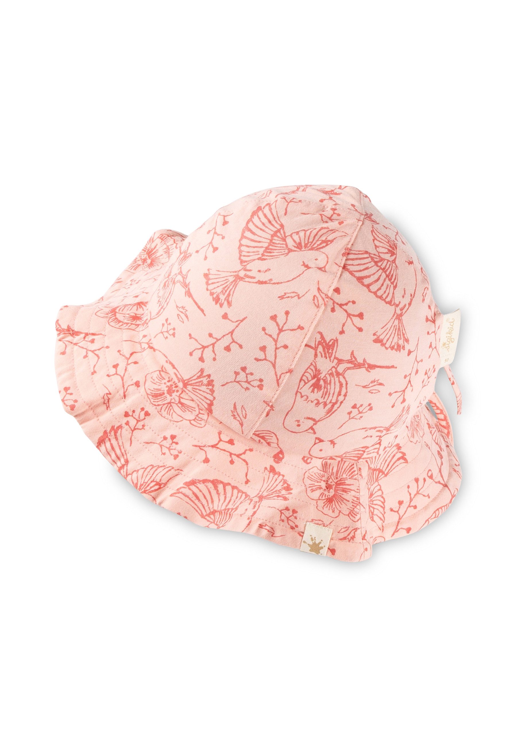 Sigikid Sonnenhut Pink Birds für Kinder Mädchen (1-St)