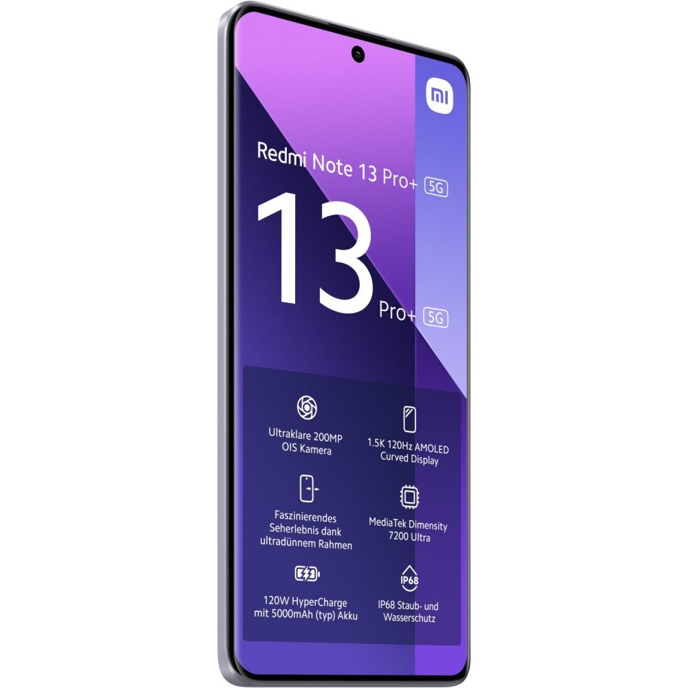 Xiaomi Xiaomi Redmi Note 13 Pro+ 5G Smartphone mit 12GB RAM. Smartphone (6.67 Zoll, Android Betriebssystem)