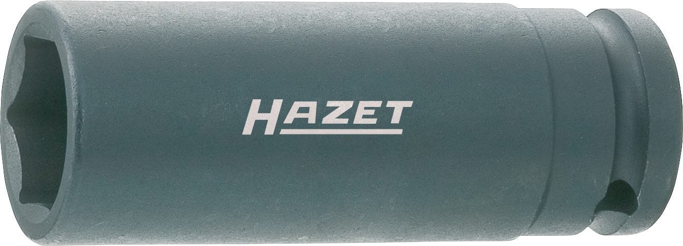 Hazet Sechskant Steckschlüssel-Einsatz 4910-19, 82 Mm Lang, Antrieb 21 Mm – Für Federbeinarbeiten An Fahrzeugen, Made In Germany