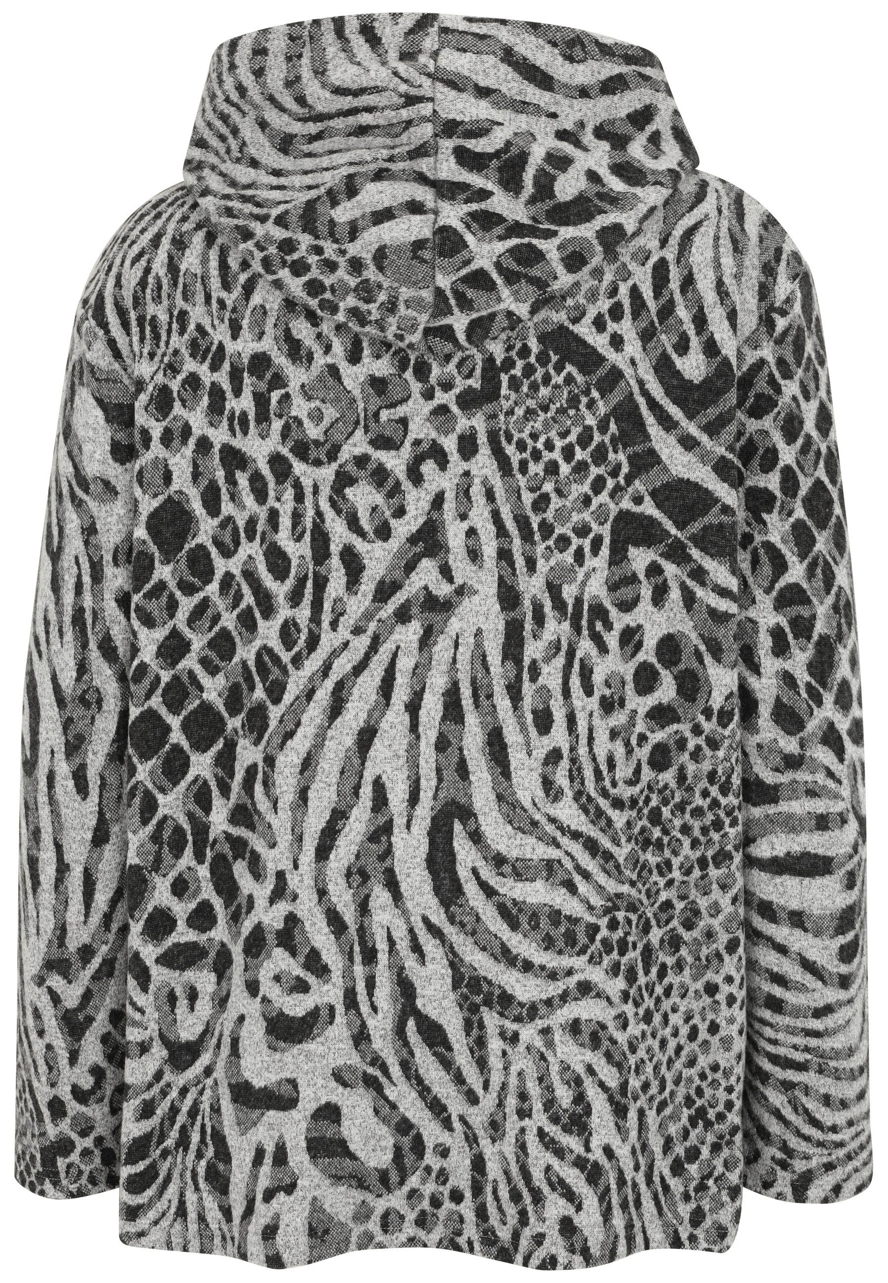 Doris Streich Strickpullover mit Hoodie günstig online kaufen