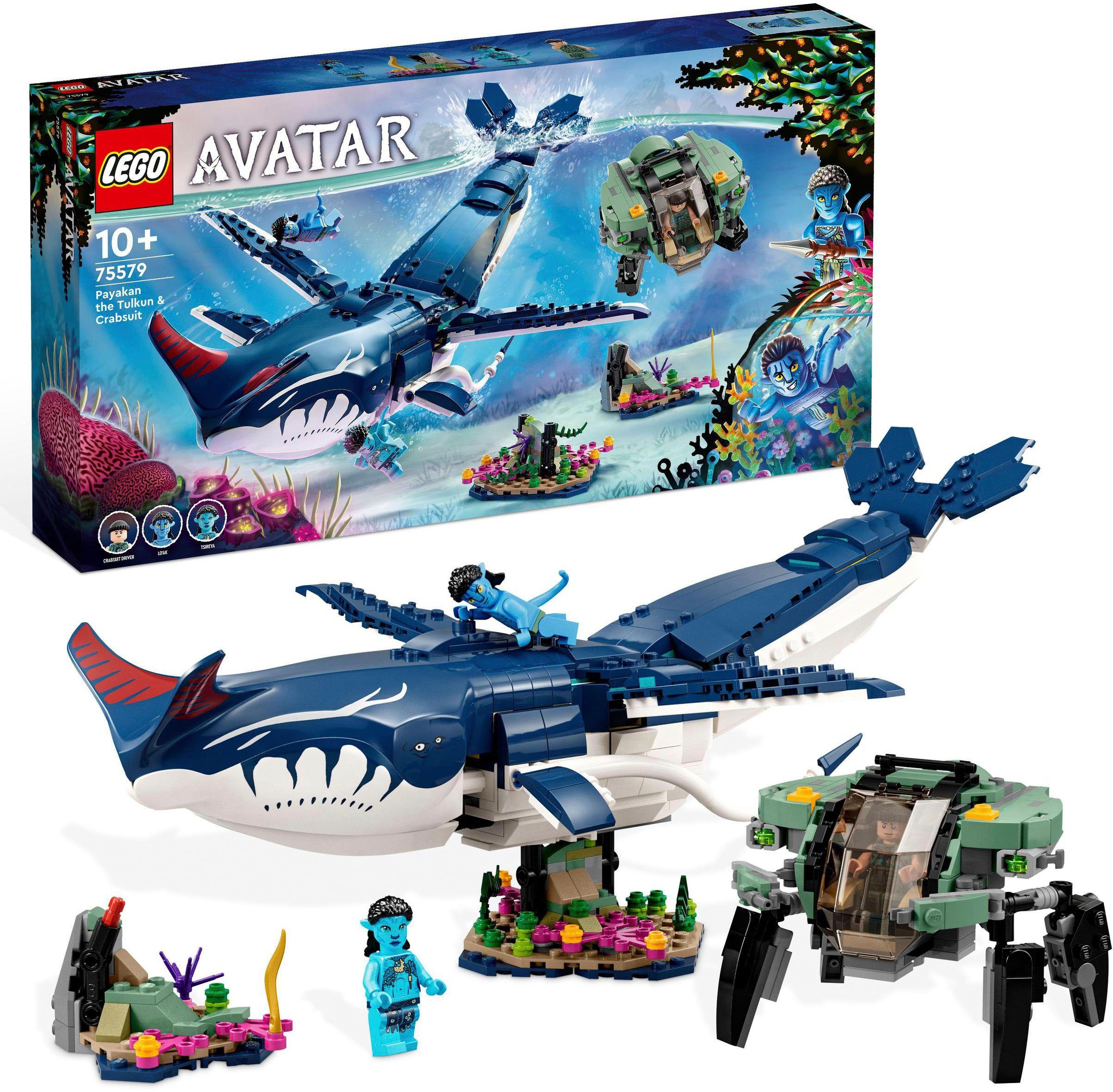 Payakan der Tulkun und Krabbenanzug (75579), LEGO® Avatar Konstruktionsspielsteine