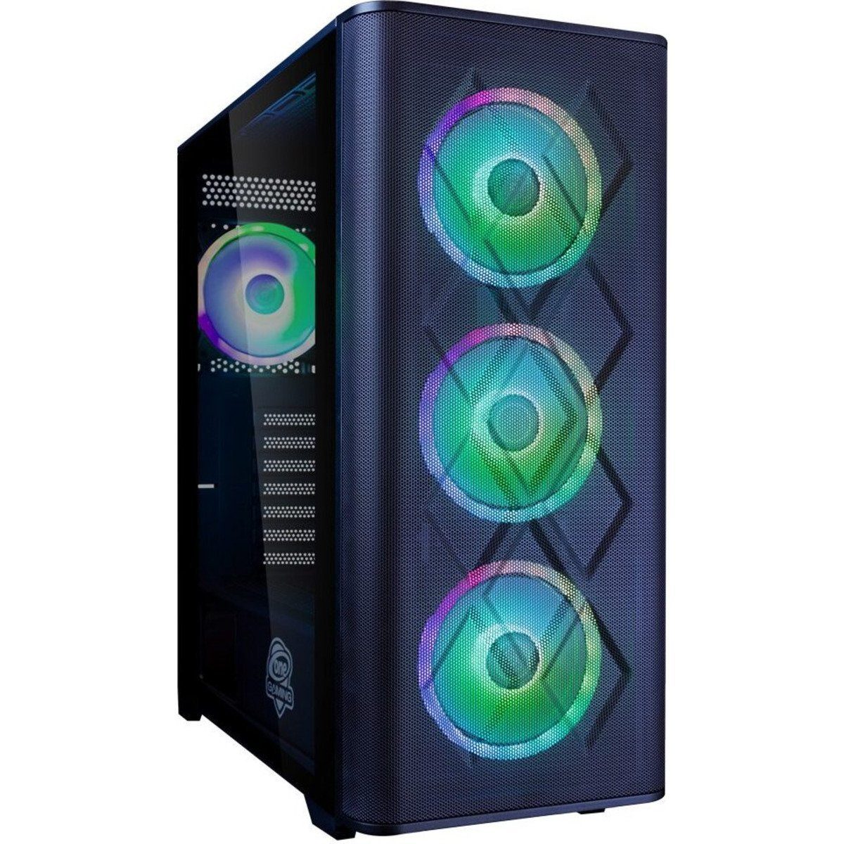 ONE GAMING High End PC Black Sale Edition AN19 Gaming-PC (AMD Ryzen 7 7800X3D, GeForce RTX 4070 Ti, Wasserkühlung)