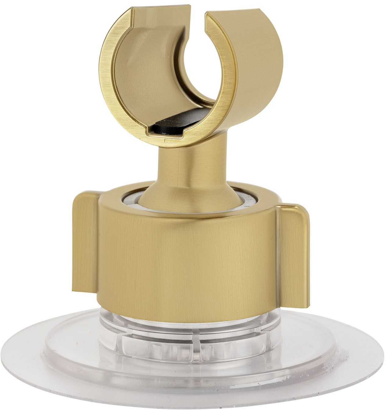 WENKO Brausehalter, drehbare Halterung, passend für alle Duschköpfe, Montage ohne Bohren