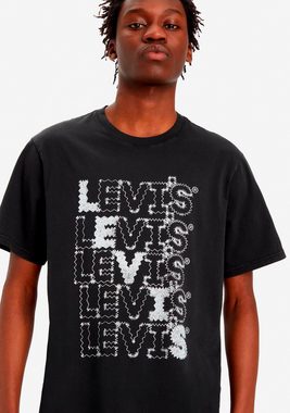 Levi's® Print-Shirt SS RELAXED FIT TEE BLACKS