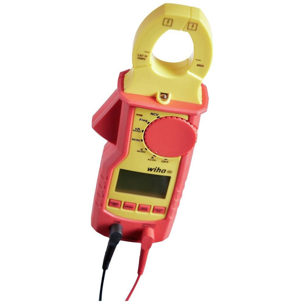 Wiha Multimeter Strommesszange bis 1 V AC, CAT IV inkl. 2x AAA-Batterien 45219