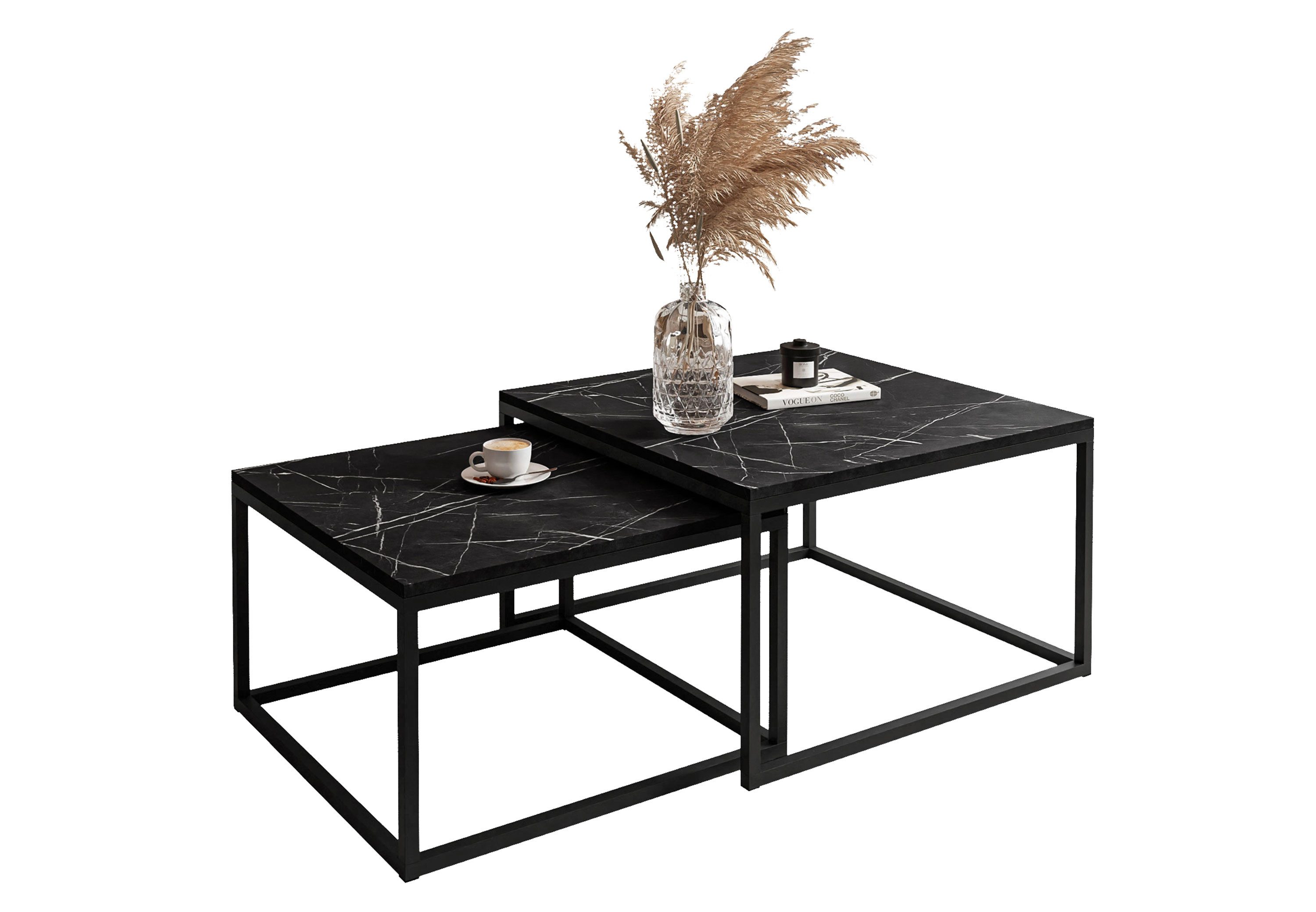 Lookway Couchtisch YOSHI 2in1 Schwarz Grigia günstig online kaufen