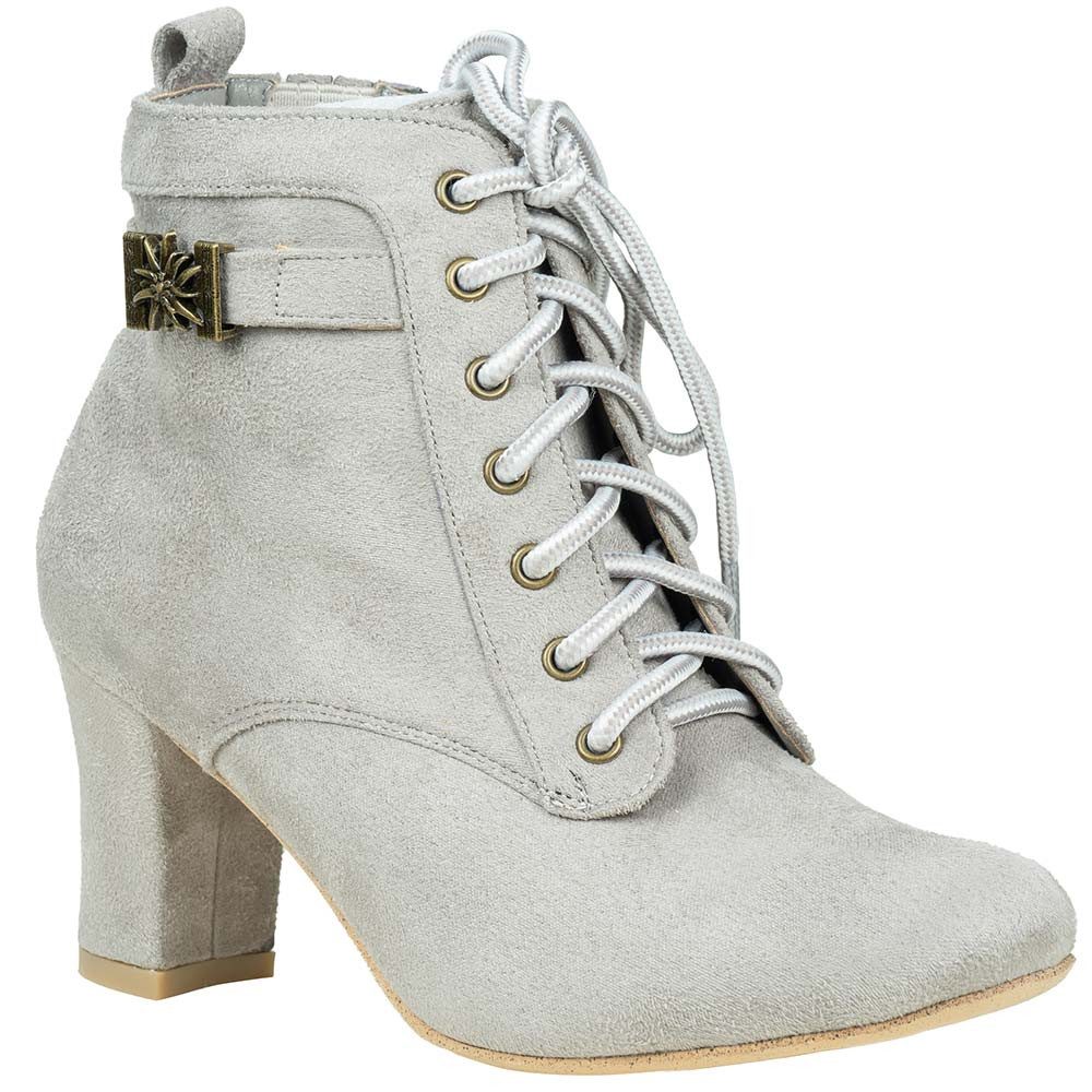 Hirschkogel Stiefelette Channa Damen grau Stiefelette