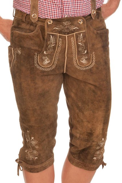 Stockerpoint Trachtenlederhose Kniebundlederhose - JUSTIN 3 - erdnuss, biso günstig online kaufen