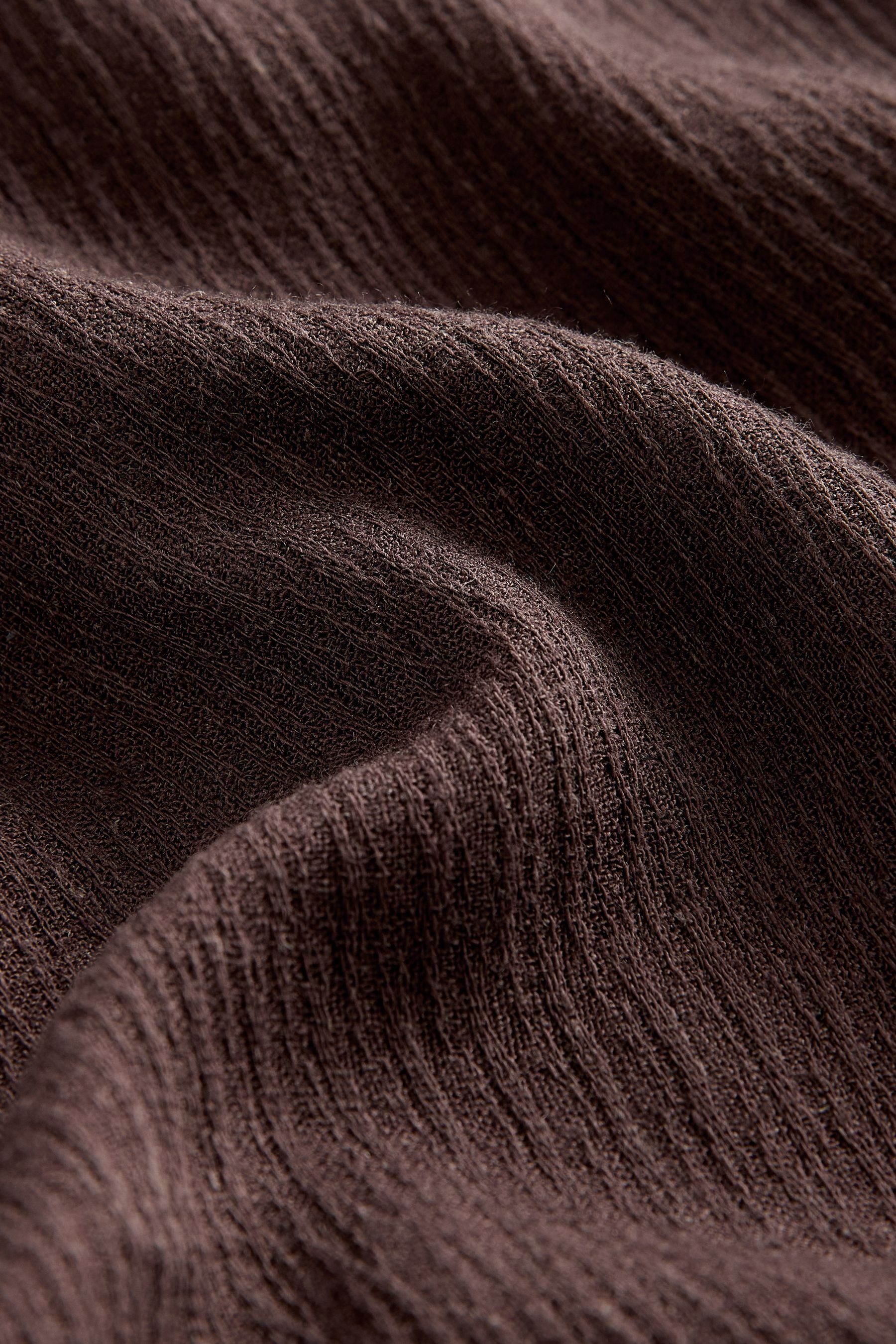 Next Palazzohose Hose in Knitteroptik mit weitem Bein, Kurzgröße (1-tlg) günstig online kaufen