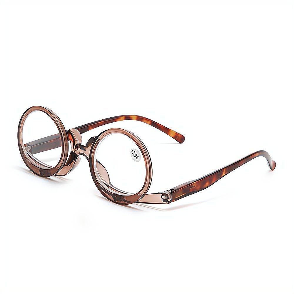 PACIEA Lesebrille Mode bedruckte Rahmen anti blaue presbyopische Gläser bunt