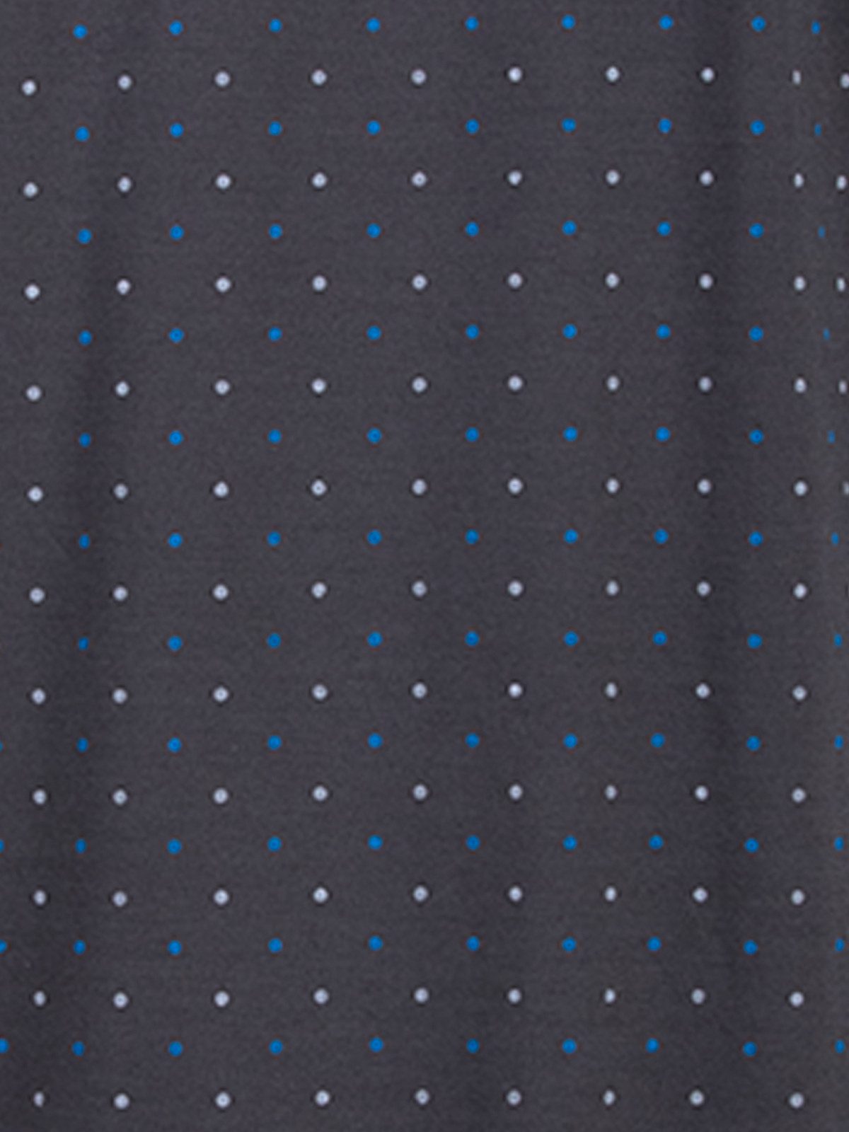 Henry Terre Nachthemd Nachthemd Kurzarm - Stehkragen mit Punkten