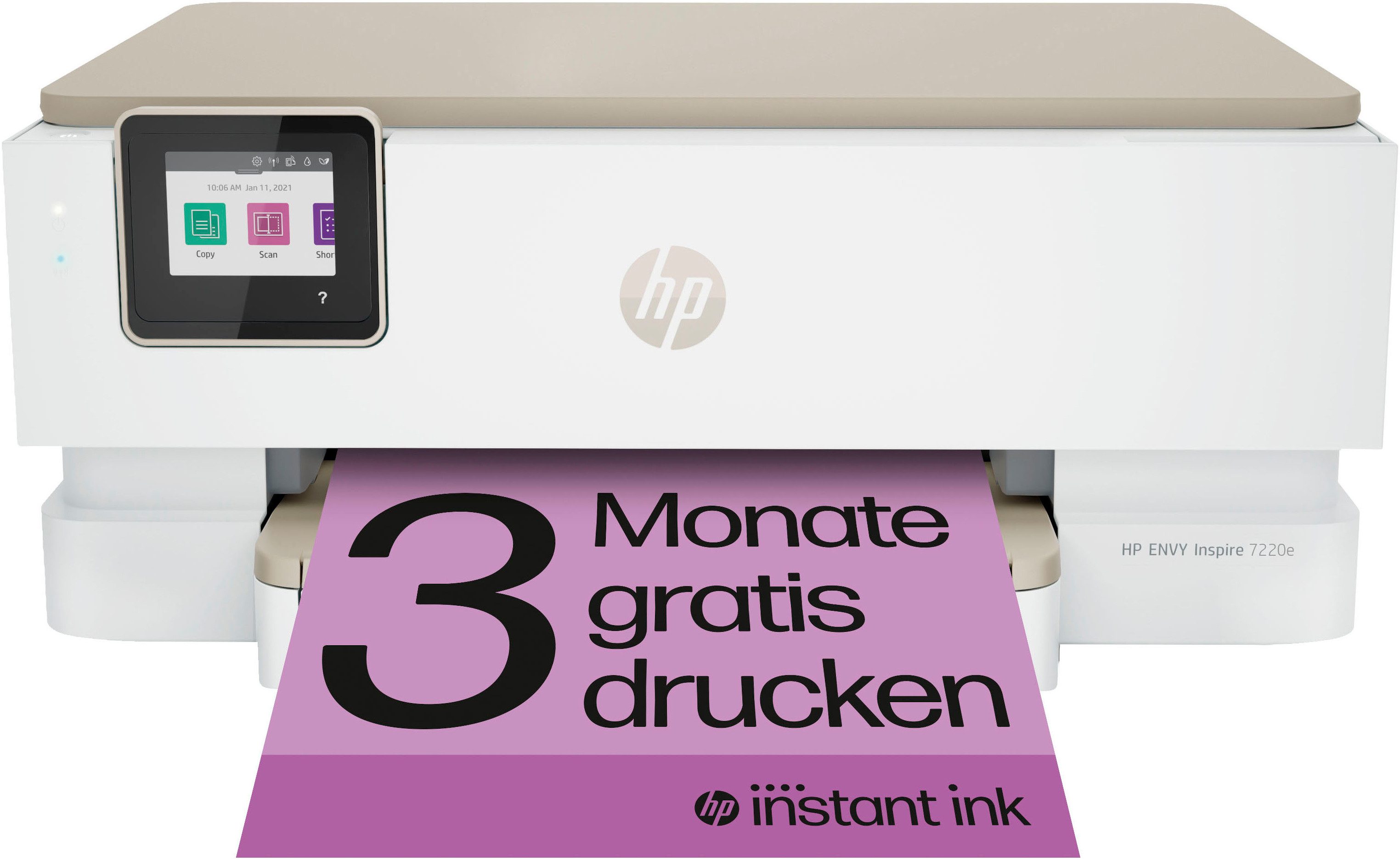 HP Envy Inspire 7220e Многофункциональный принтер, (WLAN (Wi-Fi), 3 Monate gratis Drucken mit HP Instant Ink inklusive)