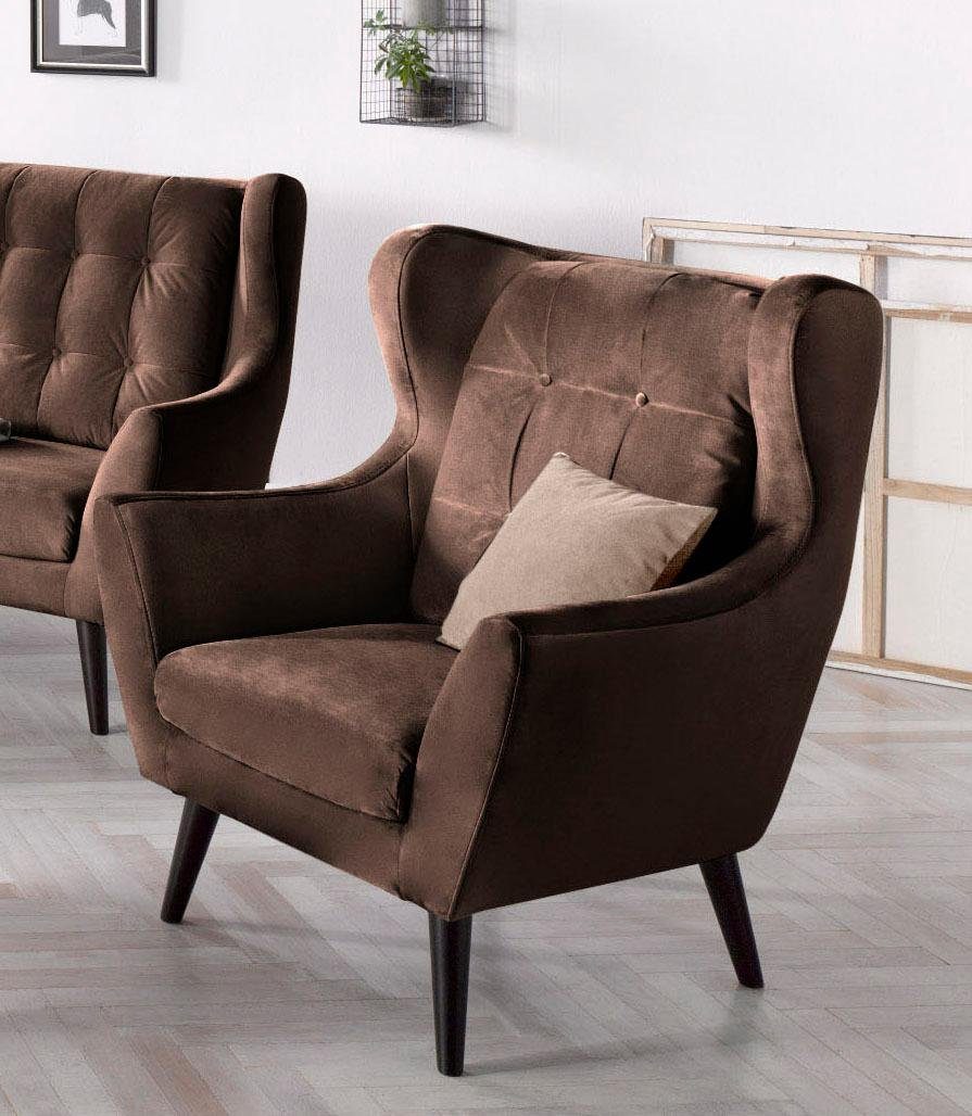 andas Ohrensessel Hemmink, Sessel, Loungesessel, mit günstig online kaufen