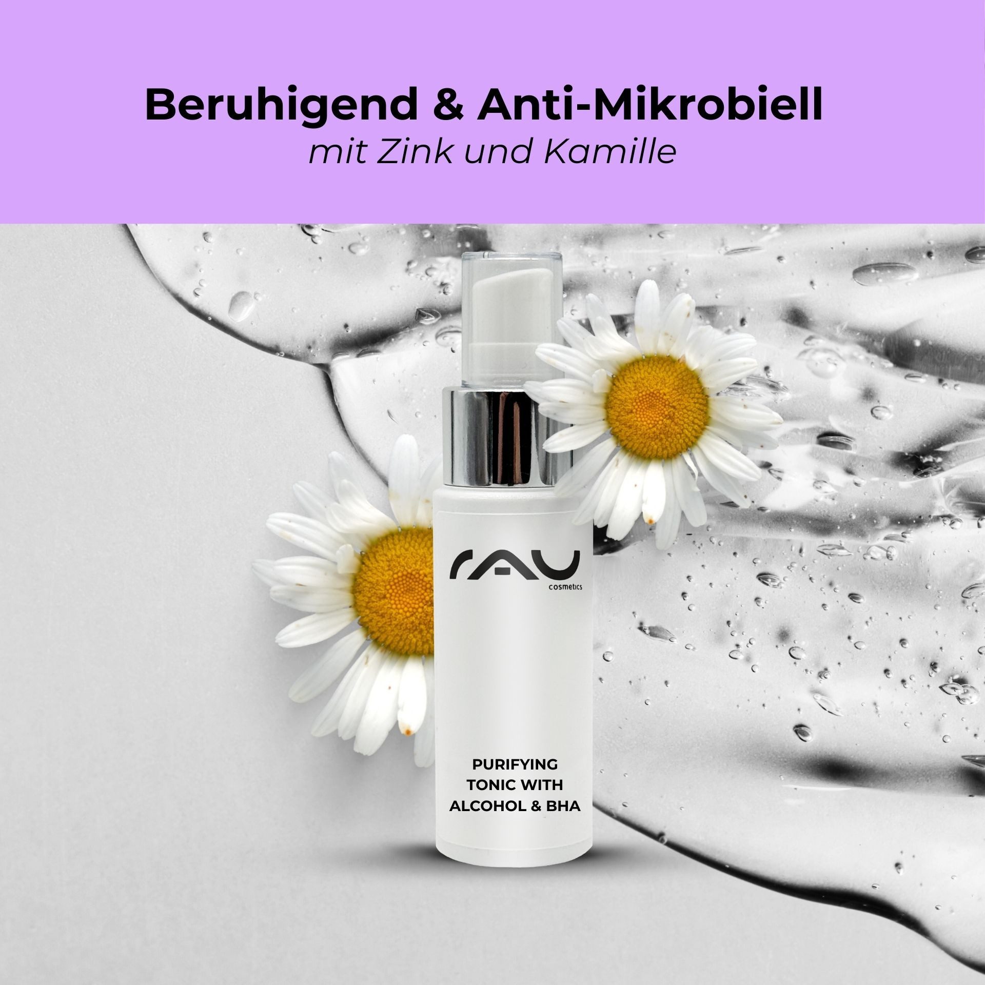 RAU Cosmetics Gesichtswasser Purifying Tonic with Alcohol
