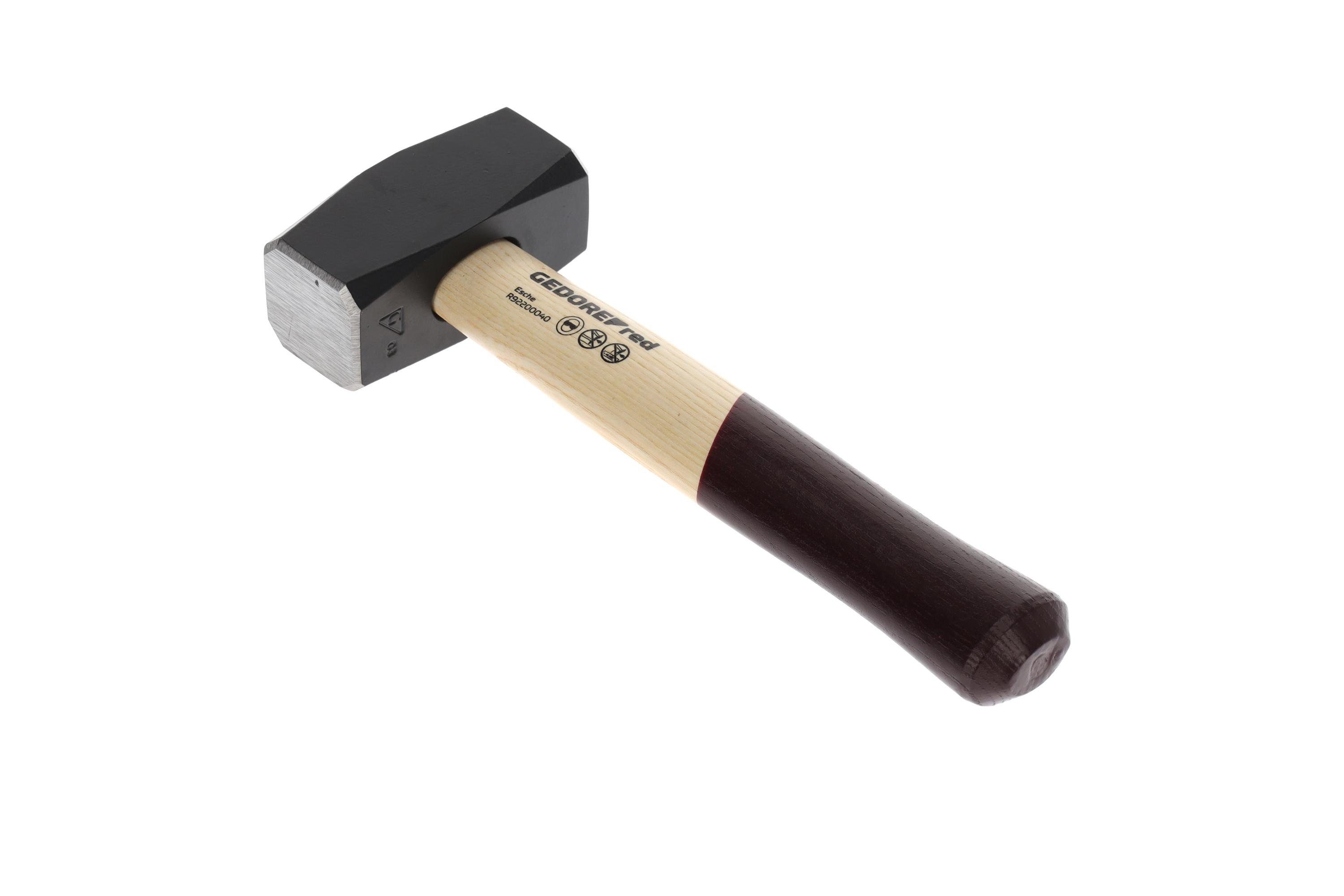 Red Esche Gedore 1000 260 g R92200040 Hammer Fäustel mm