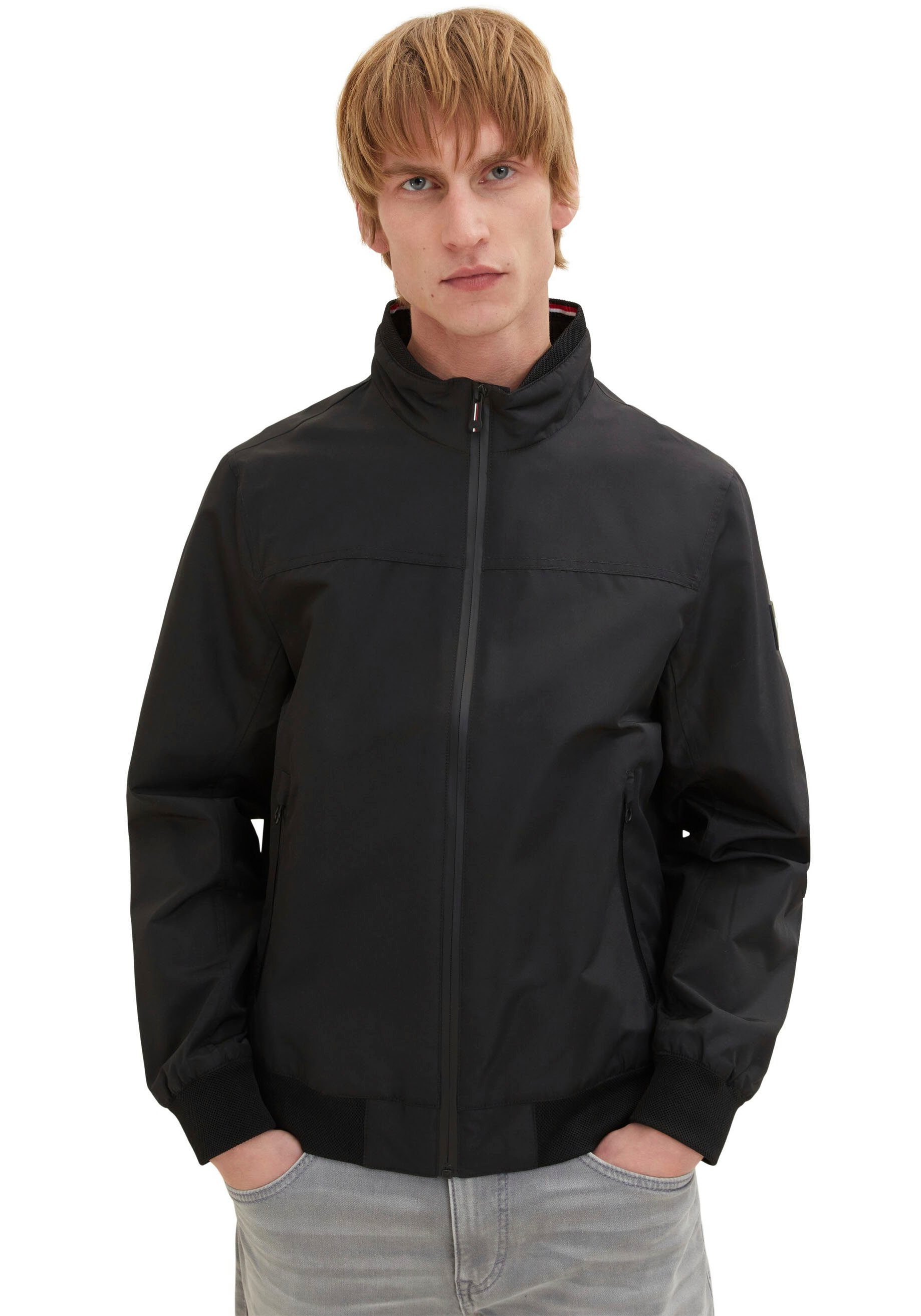 TOM TAILOR Outdoorjacke, Blouson Jacke mit Stehkragen von Tom Tailor