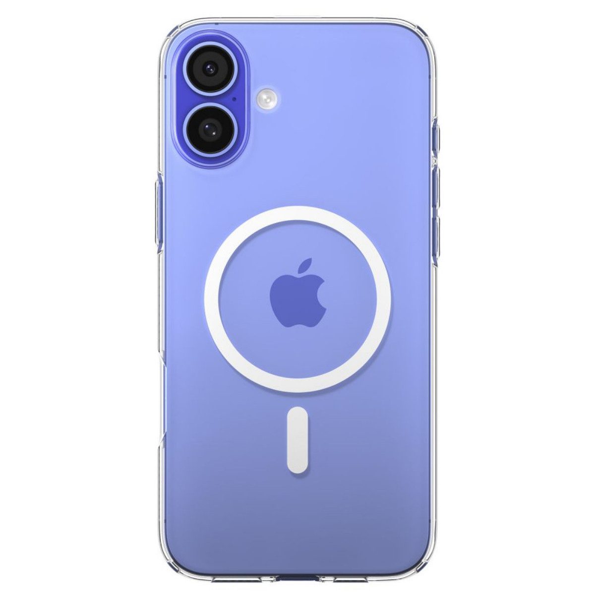 Spigen Handyhülle Liquid Crystal Transparent mit Magnetfunktion Kompatibel mit iPhone 16 6,1, Integrierte Magnetfunktion für stabiles kabelloses Laden