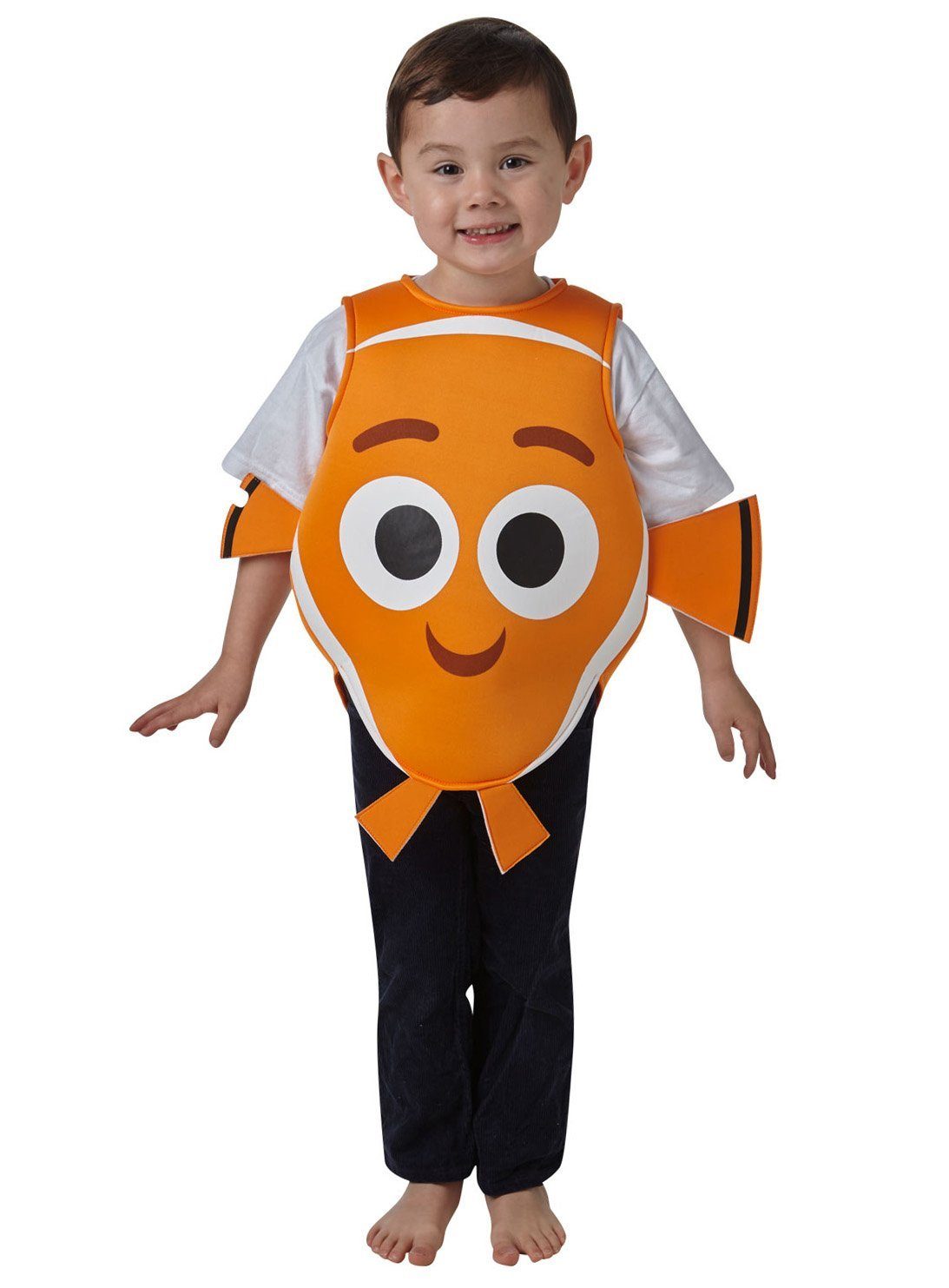 Rubie´s Kostüm Findet Nemo Weste für Kinder, Wenn es mal schnell gehen muss: gepolsterter Überwurf des bekannten F