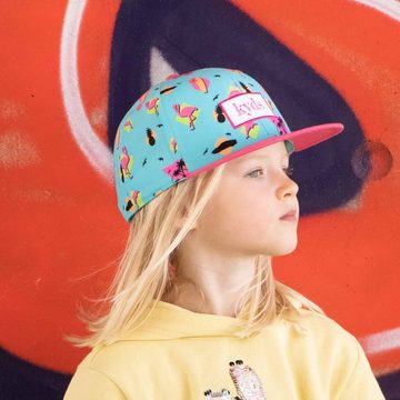 kyds Snapback Cap Kinder Cap für Jungs und Mädchen von 1-12 Jahren 4 verschiedene Größen, aus 50% Baumwolle und 50% recyceltes Polyester