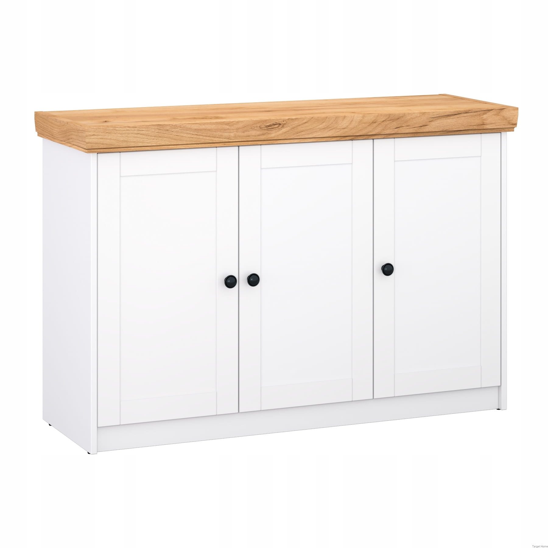 TARGET HOME Kombikommode Moderner Комодыschrank in Weiß und Eiche - 2- & 3-türig
