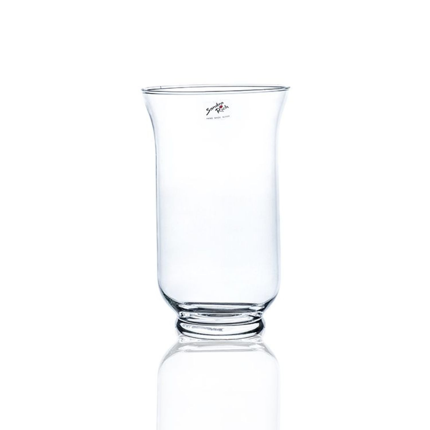 Sandra Rich Windlicht Hurricane, Farbe: Transparent, Höhe: 25cm