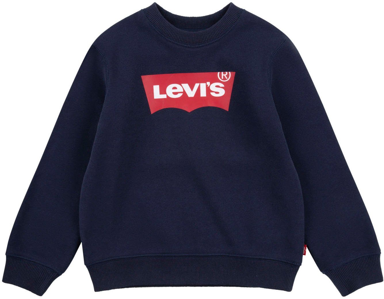 Levi's® Kids Sweatshirt BATWING CREWNECK SWEATSHIRT UNISEX DRESS BLUES | Sweatshirts