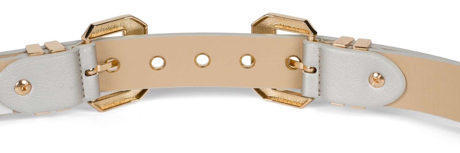 styleBREAKER Synthetikgürtel Doppel Schnallen Gürtel mit günstig online kaufen