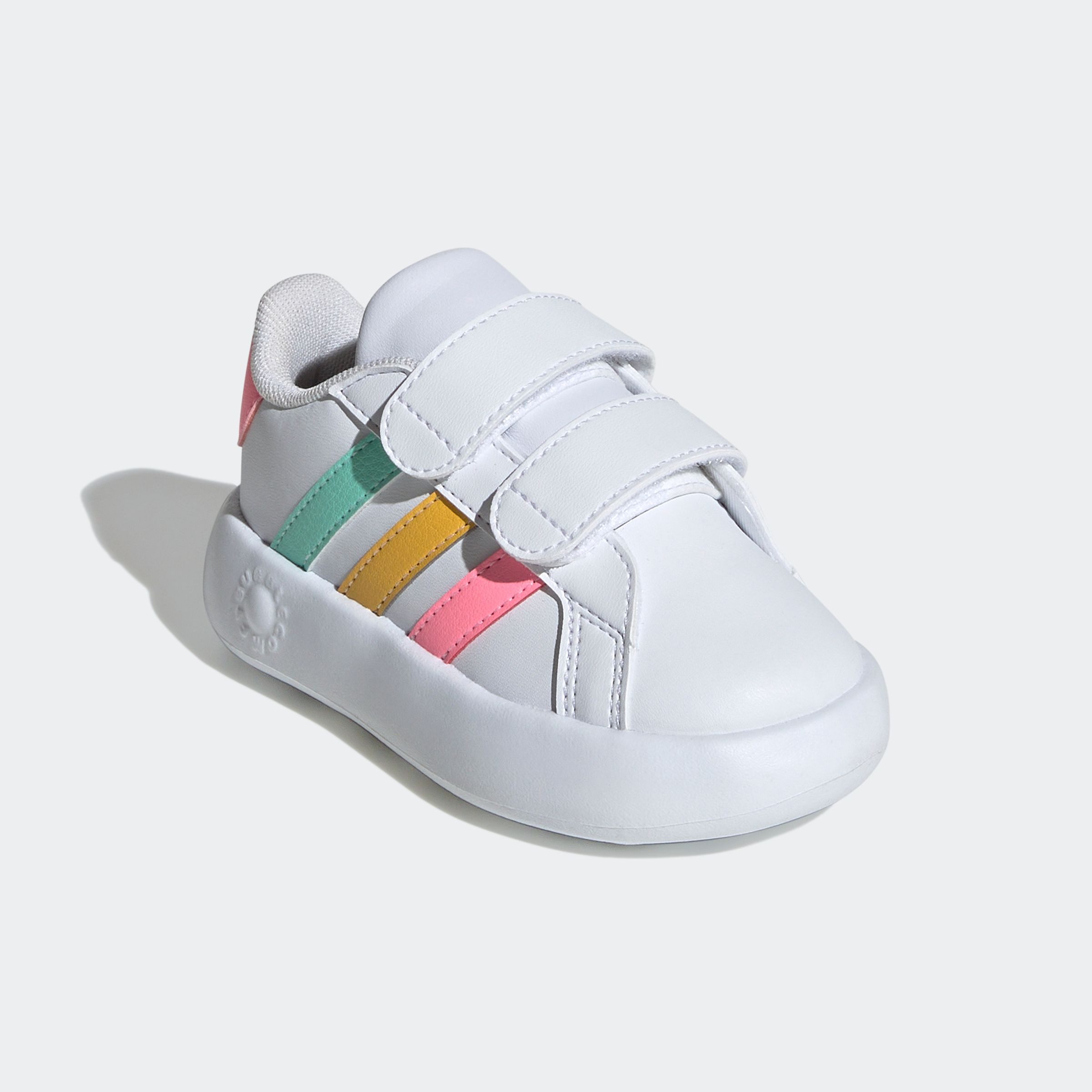 adidas Sportswear GRAND COURT 2.0 KIDS Klettschuh Design auf den Spuren des adidas Superstar, für Kinder