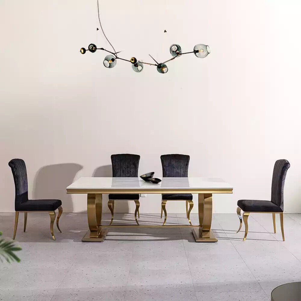 JVmoebel Esstisch Designer Rechteckiger Esstisch Esszimmer günstig online kaufen