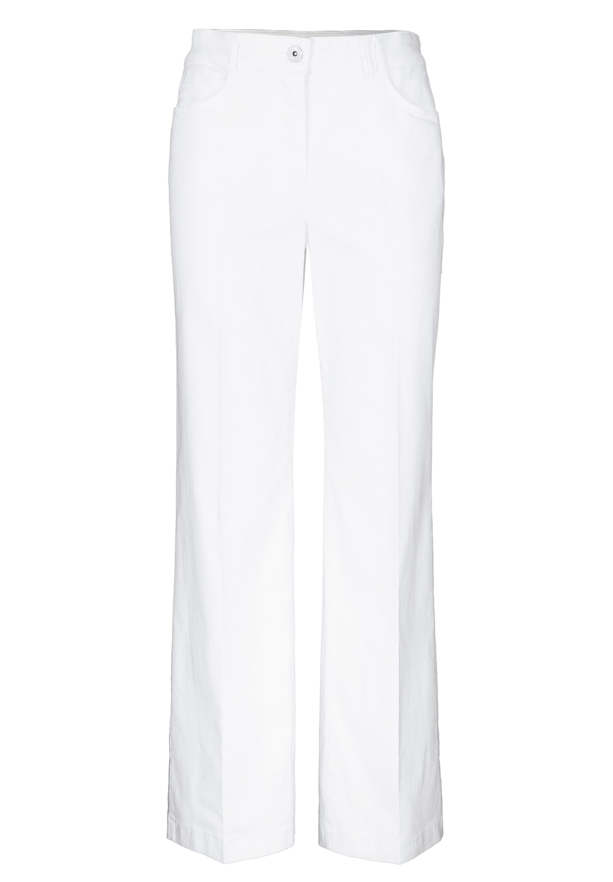 bianca Stretch-Hose MELBOURNE aus super elastischem white Denim günstig online kaufen