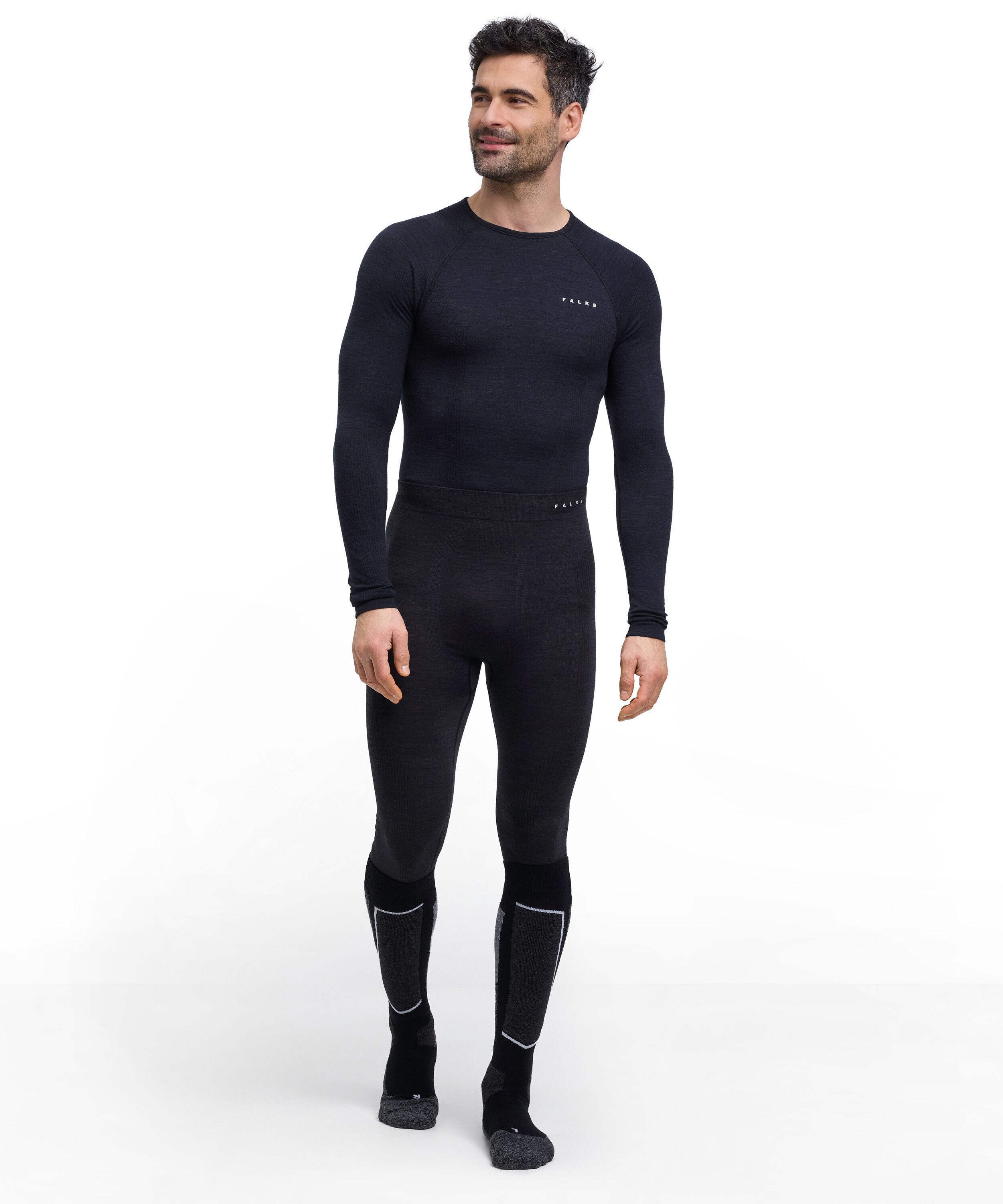 FALKE Thermounterhose FALKE Tights Wool-Tech (1-St., 1) aus Merinowolle für kalte bis sehr kalte Temperaturen