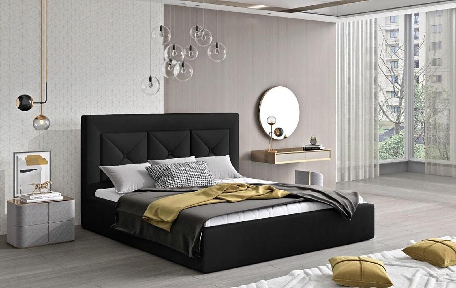 Xlmoebel Bett Klassisches Holz-Doppelbett im modernen Design (Bett, Holz-Doppelbett), Hergestellt in Europa
