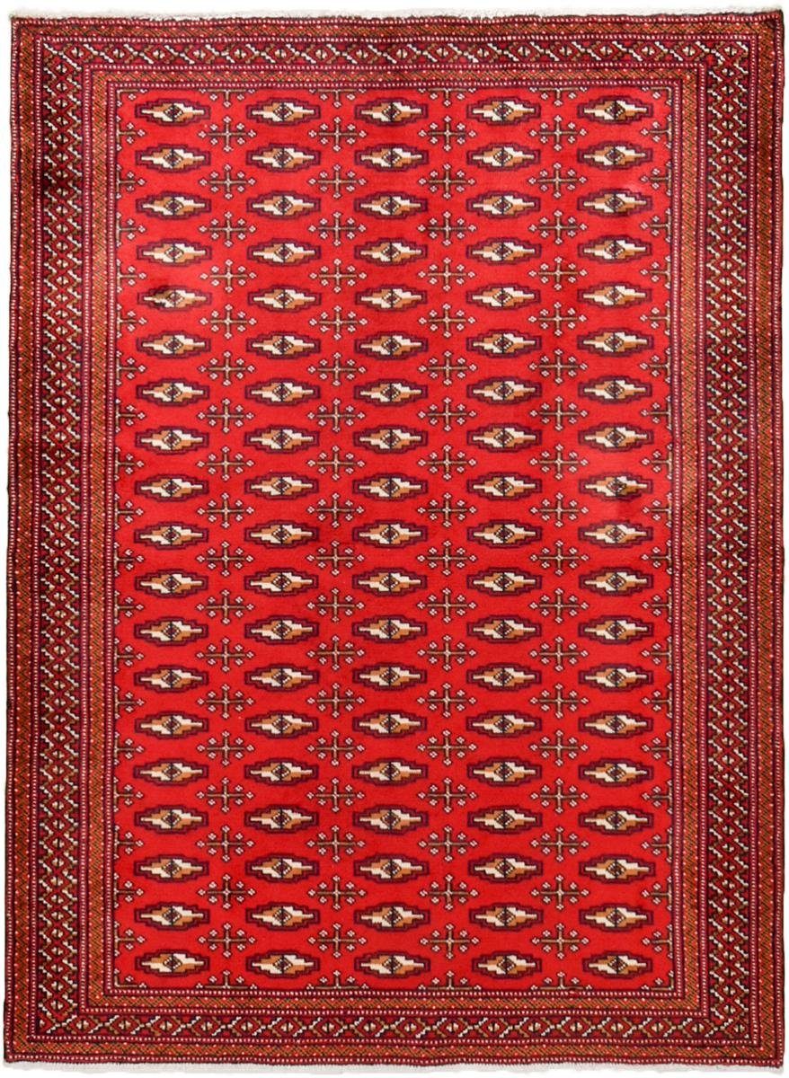 Handgeknüpfter 127x176 Trading, Höhe: Perserteppich, Turkaman / Orientteppich rechteckig, Orientteppich Nain mm 6