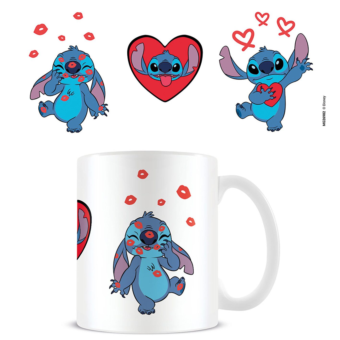 Tasse Lilo & Stitch - Love - Lizenz Чашки