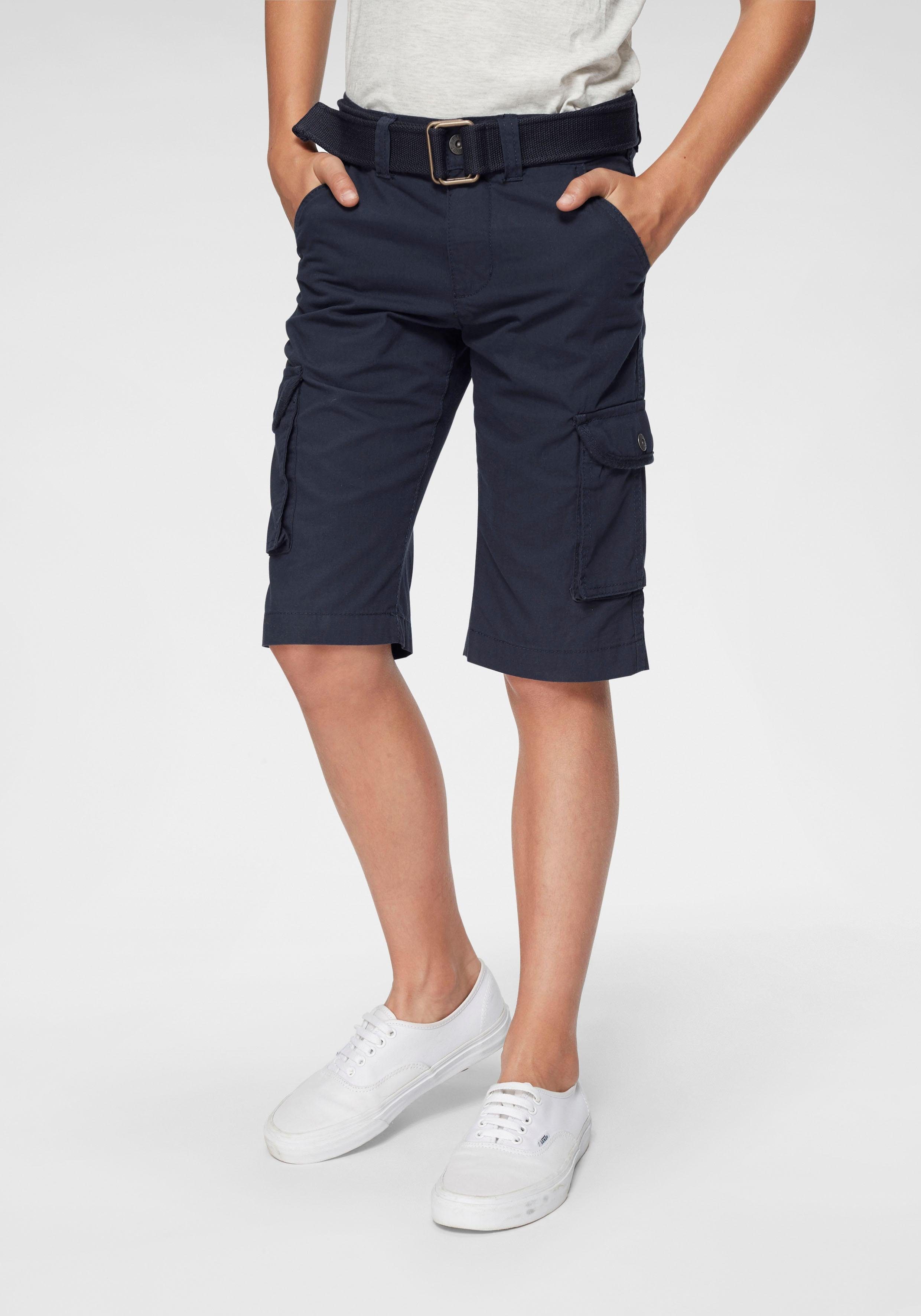 KIDSWORLD Shorts 2tgl. Bermudas mit Gürtel (Set, 2-tlg., mit Gürtel) mit Textilgürtel für Jungen