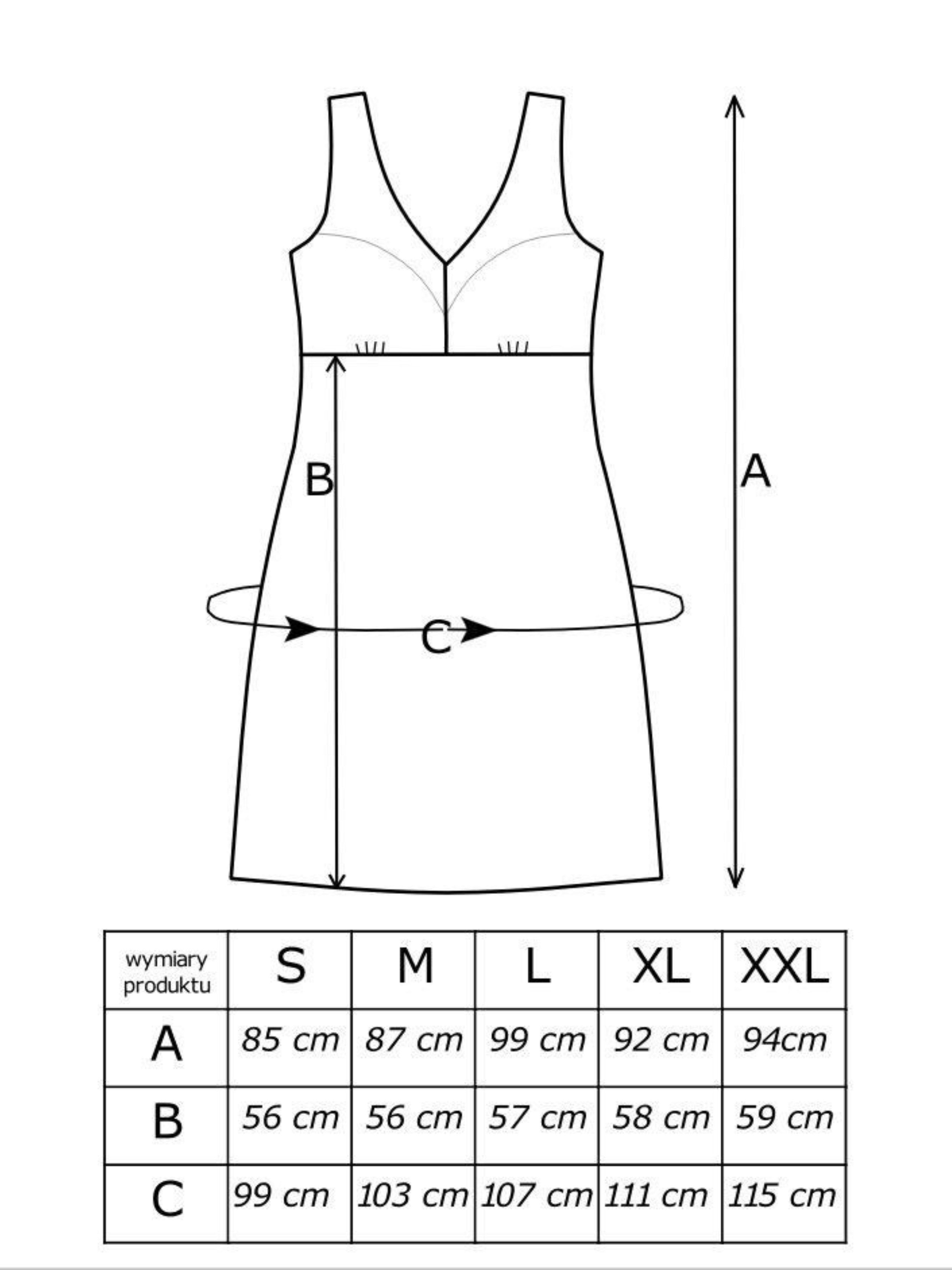Donna Nachthemd Neglige mit eleganten Spitzeneinsätzen mit unterlegten Cups aus Spitze, luxuriöse Viskosemischung – Bild 5 von 5
