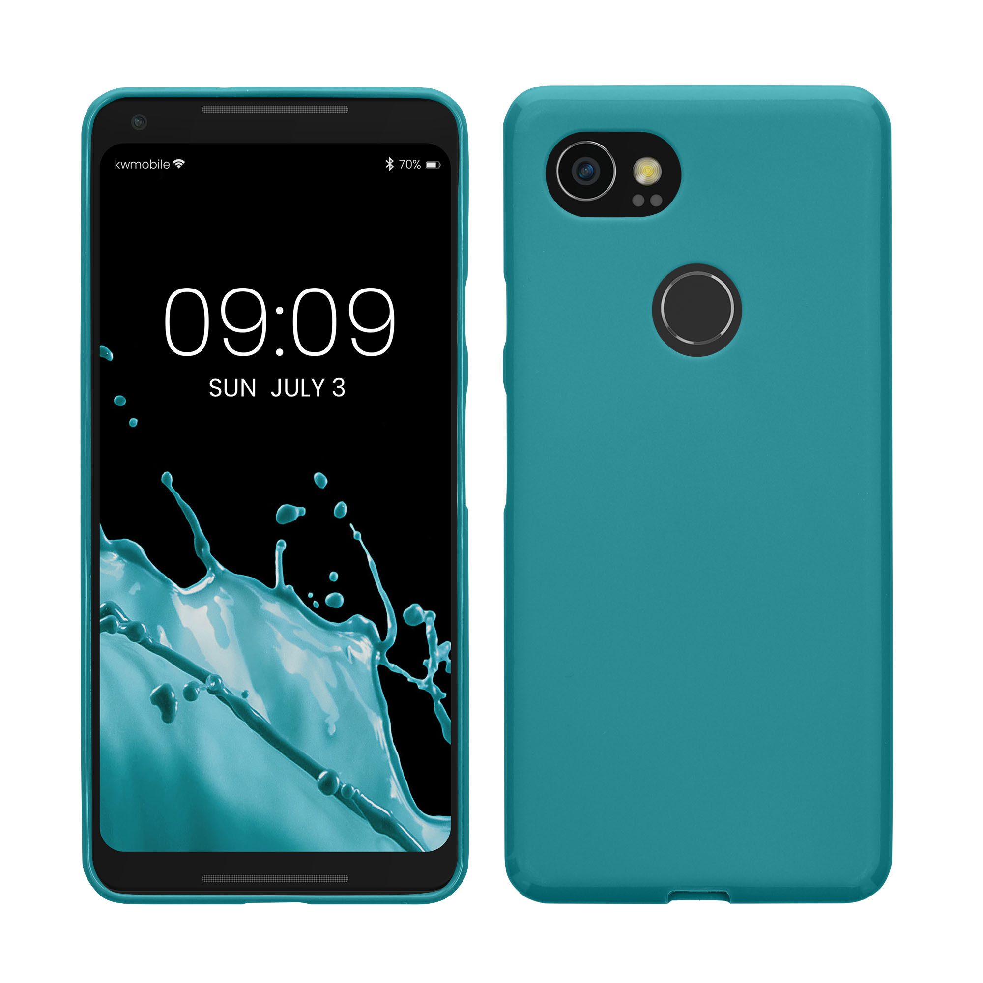 kwmobile Handyhülle Hülle für Google Pixel 2 XL, Hülle Silikon - Soft Handyhülle - Handy Case Cover