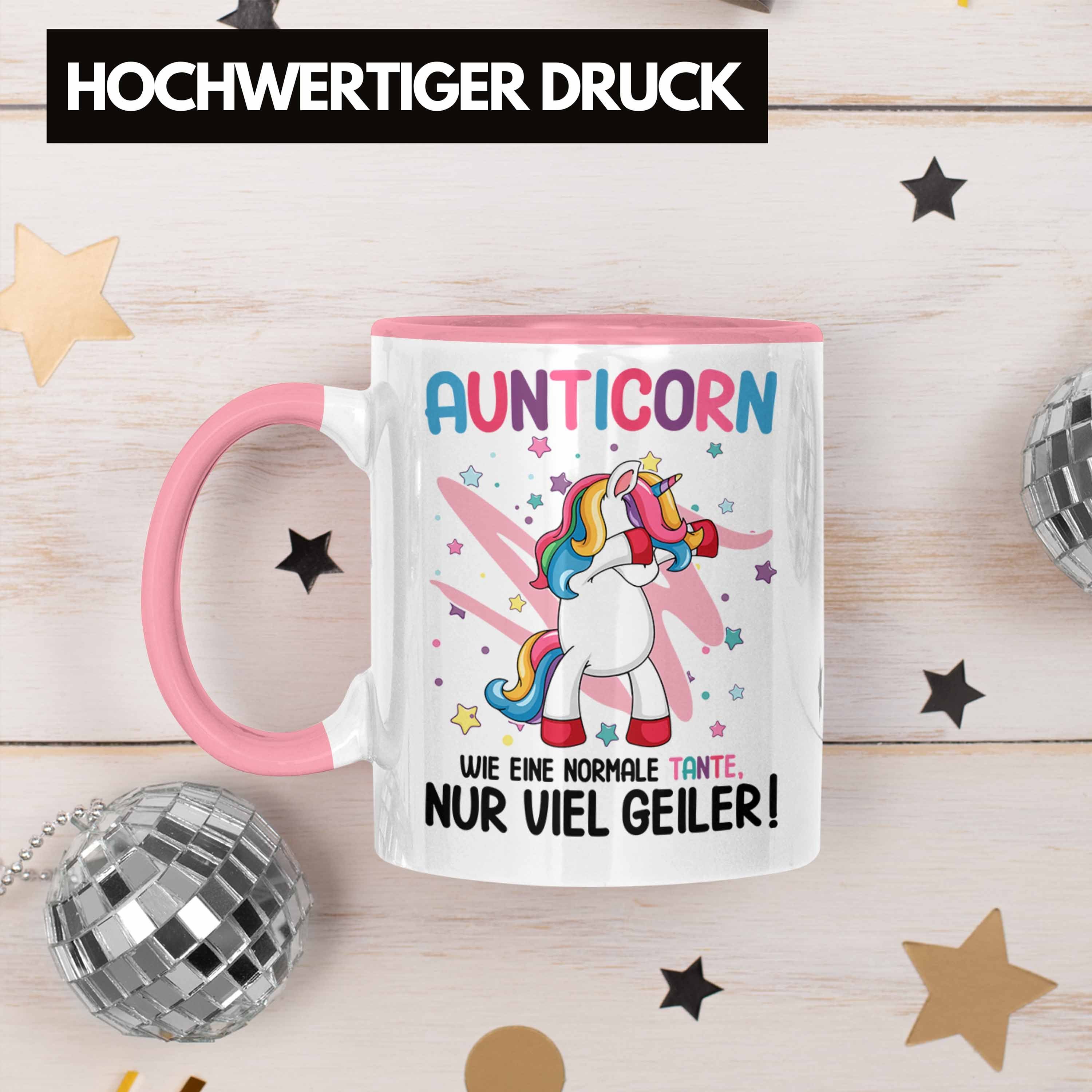 Trendation Einhorn - Lustig Spruch Eine Geburtstag Tasse Geschenk Tante Tante Aunticorn Wie Beste Rosa Normale Trendation