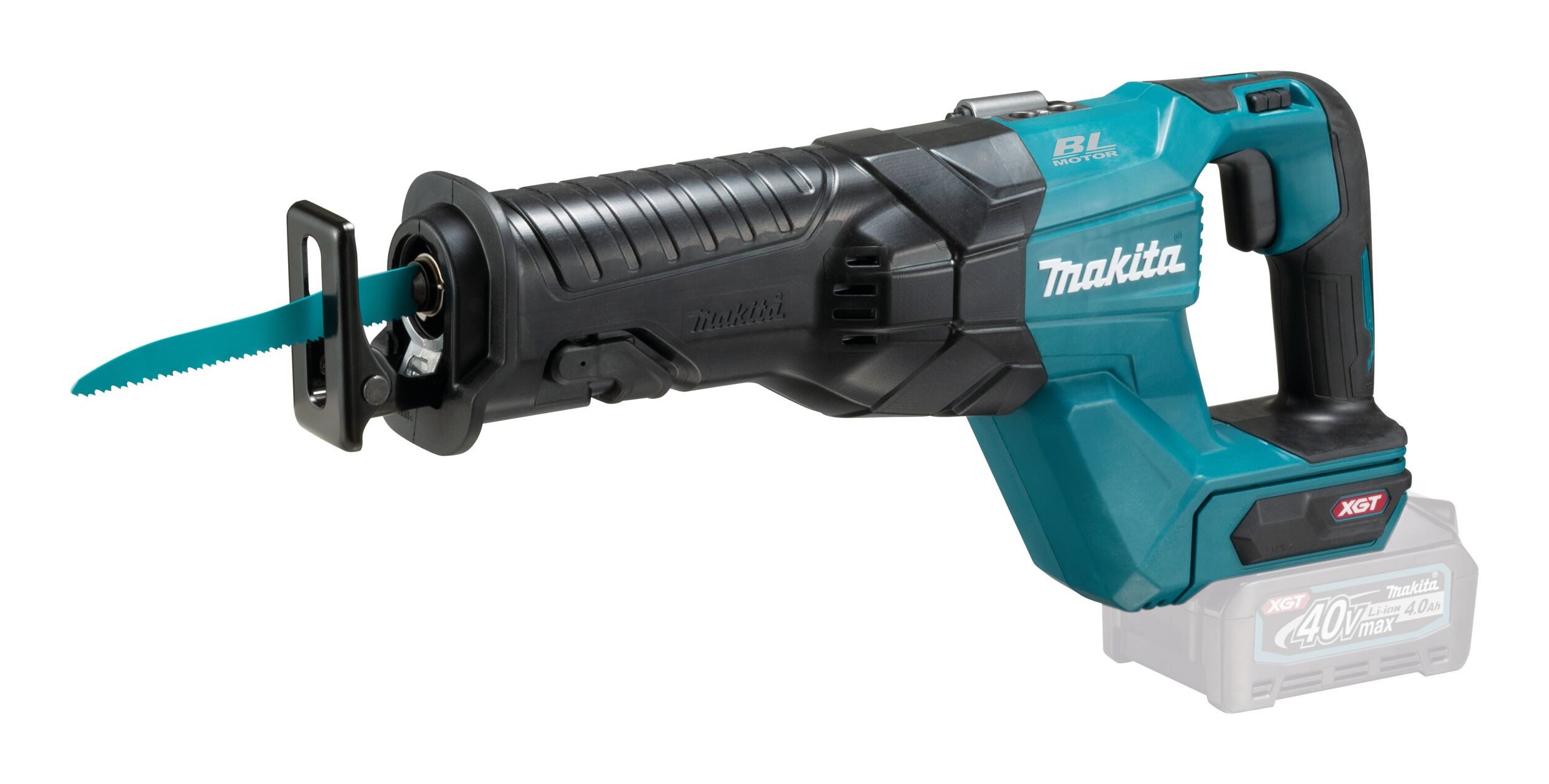 Makita Akku-Säbelsäge, Reciprosäge XGT, JR001GZ, 40V, 32 mm, Ohne Akku - im Karton