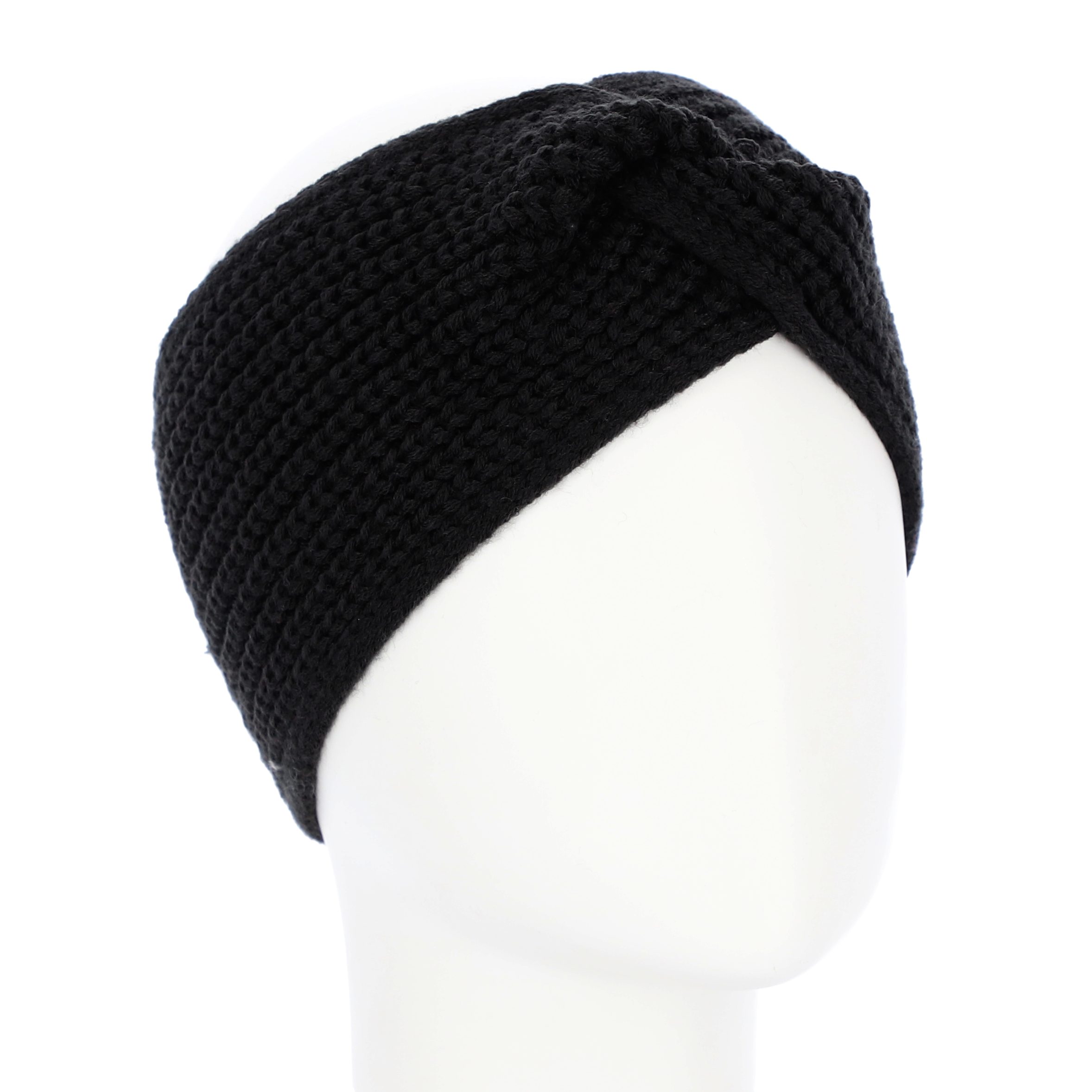 Stirnband Strick-Stirnband mit Rippe