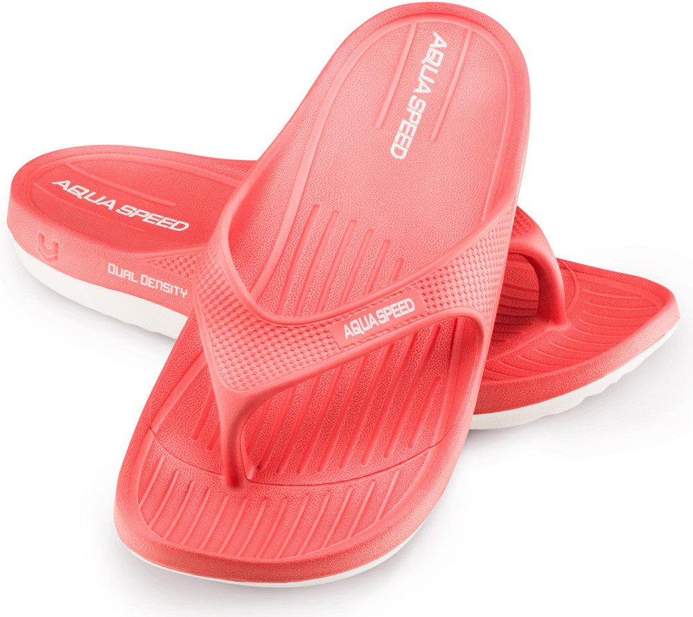 Alcano Damen und Herren Zehentrenner Badesandalen Gr.36-45 Badezehentrenner